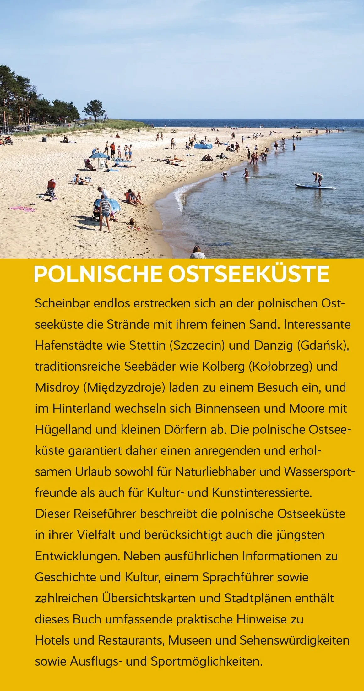 TRESCHER Reiseführer Polnische Ostseeküste: Mit Stettin, Danzig, Kaschubien und Marienburg