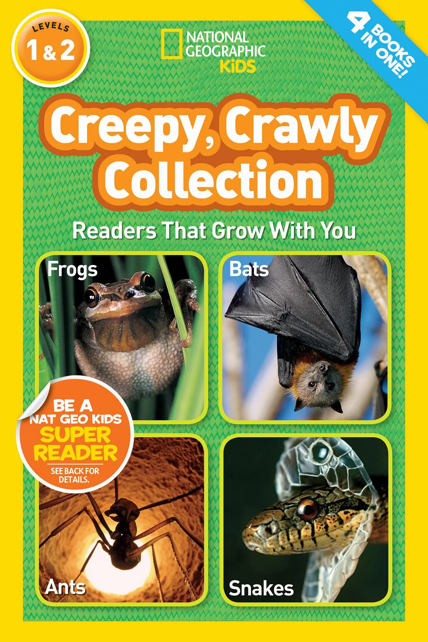 National Geographic Kids Readers: Creepy Crawly Collection: Readers That Grow with You