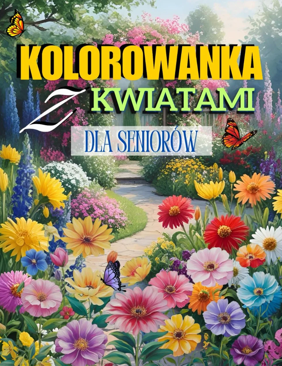 Kolorowanka Dla Seniorów: Kolorowanka Dla Dorosłych | 80 Prostych Kompozycji i Bukietów Kwiatowych do Kolorowania | Proste Kolorowanki Dla Seniorów | Uroczy Prezent Na relaks i Złagodzenie Stresu