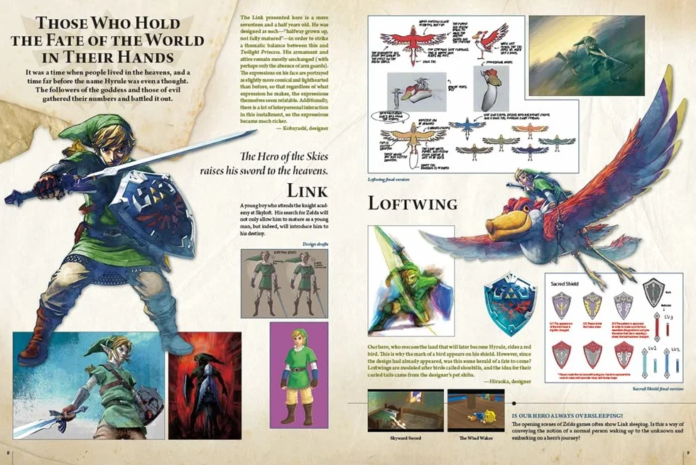 LEGEND OF ZELDA HYRULE HISTORIA HC