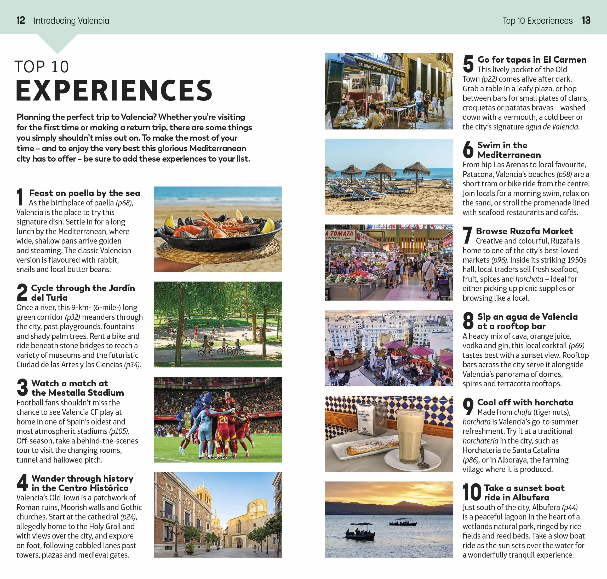 DK Top 10 Valencia: Top 10 lists for your perfect trip, plus an all-weather folded map
