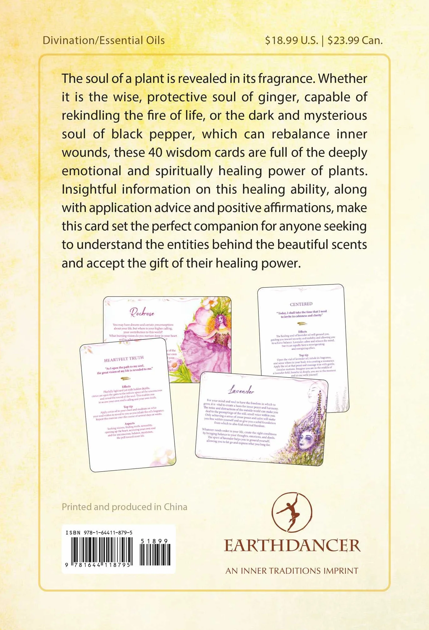 Essential Oils Oracle Cards: Wisdom from 40 Healing Plants