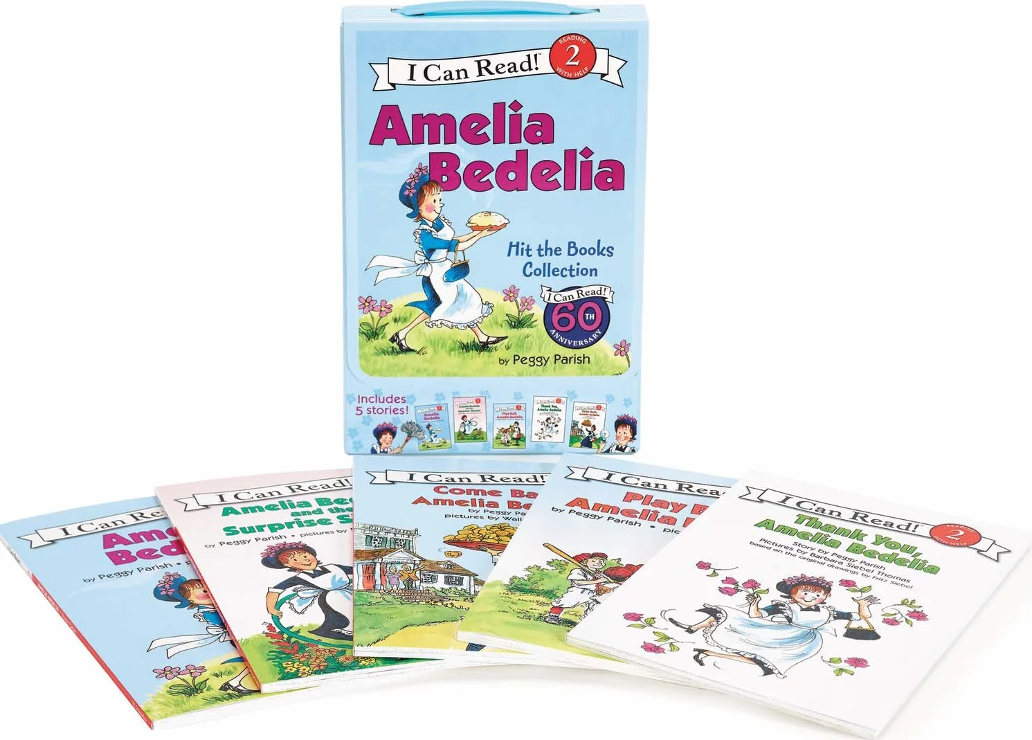Amelia Bedelia 5-Book I Can Read Box Set #1: Amelia Bedelia Hit the Books