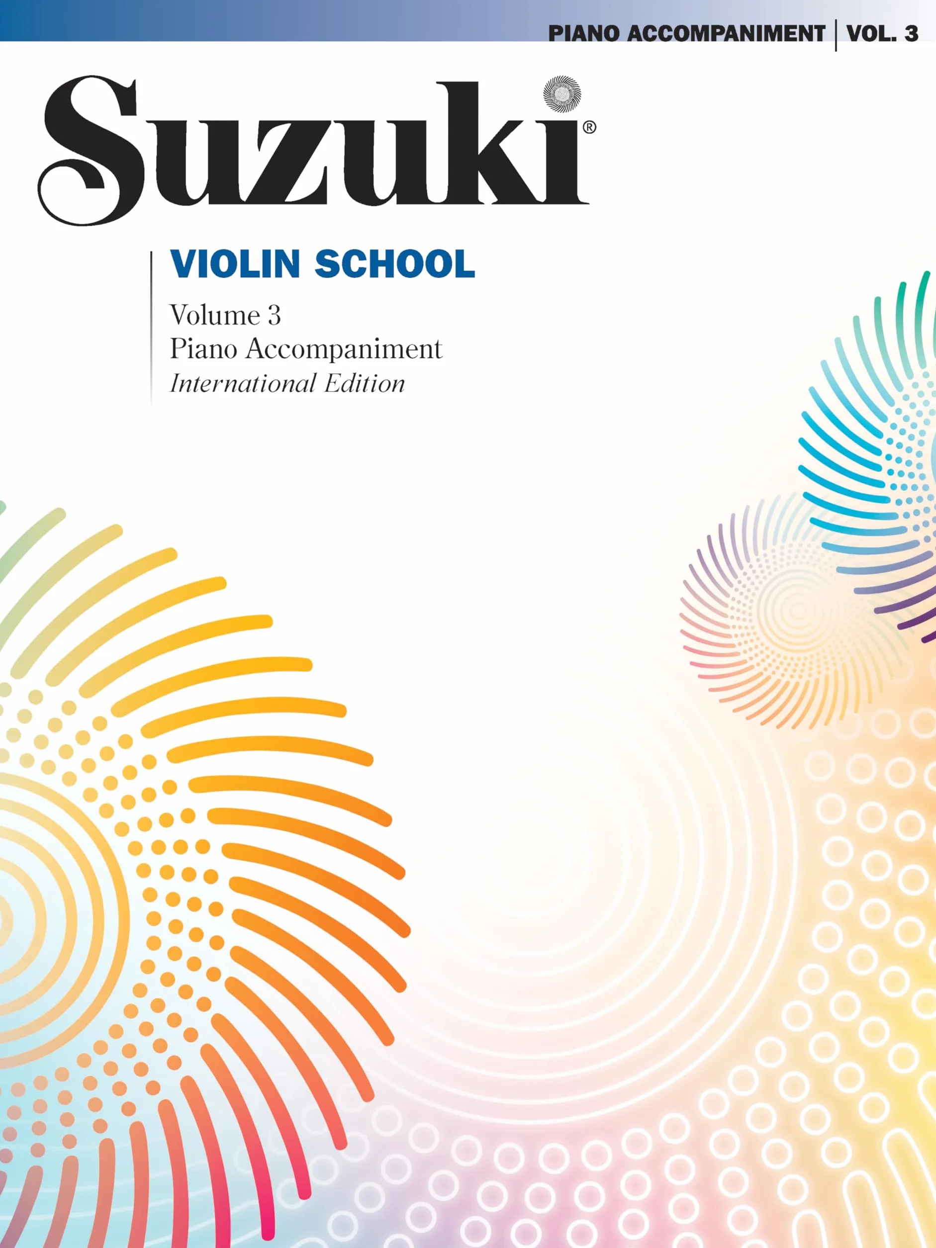 Suzuki violin school piano accompaniment - volume 3 (revised edition)