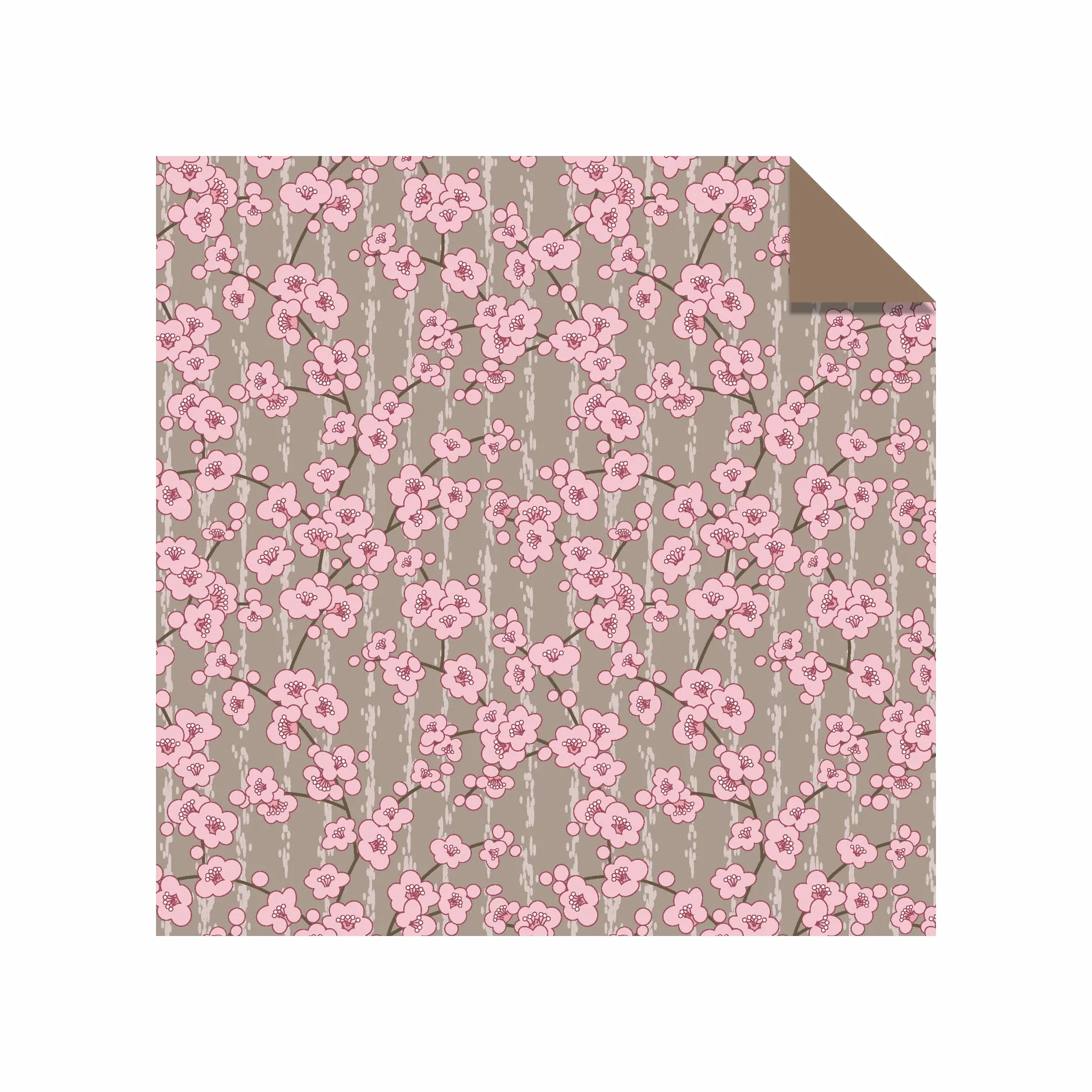 Tuttle Origami Paper Cherry Blossoms 200 Sheets 6" (15 cm) 12 Colors Instructions for 8 Projects