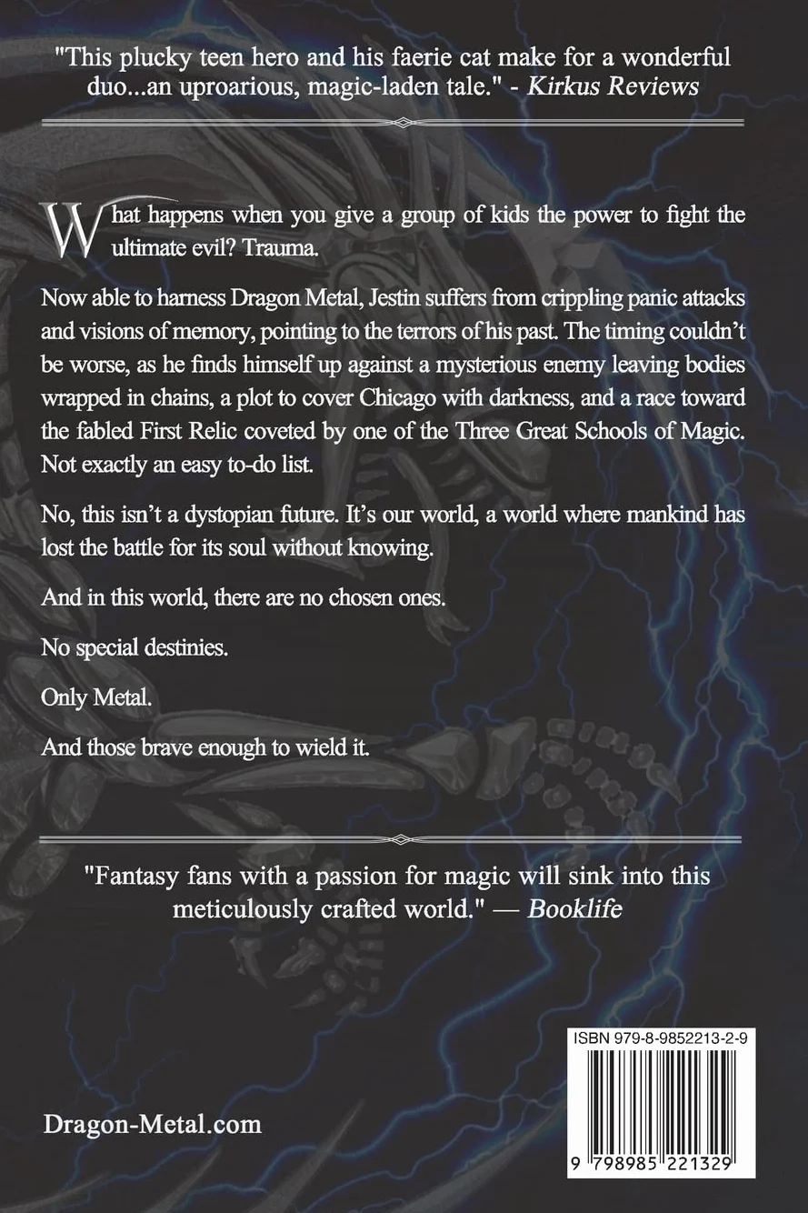 Jestin Kase and the Terrors of Shadow Metal (Dragon Metal, 2)