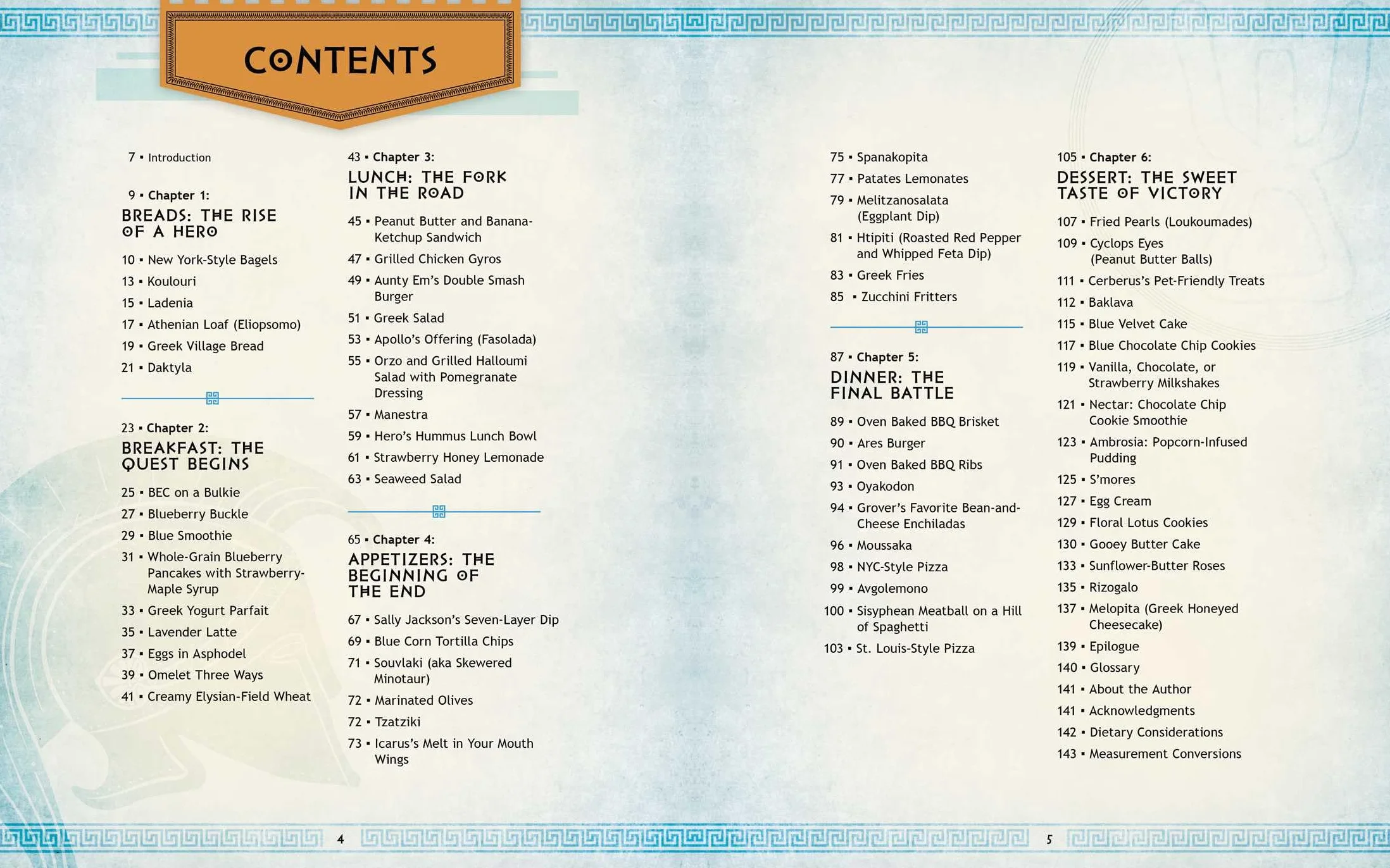 Percy Jackson and the Olympians: The Official Cookbook