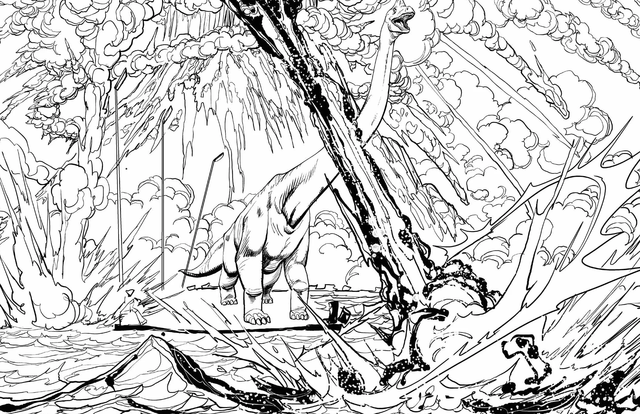 Jurassic World: The Official Coloring Book