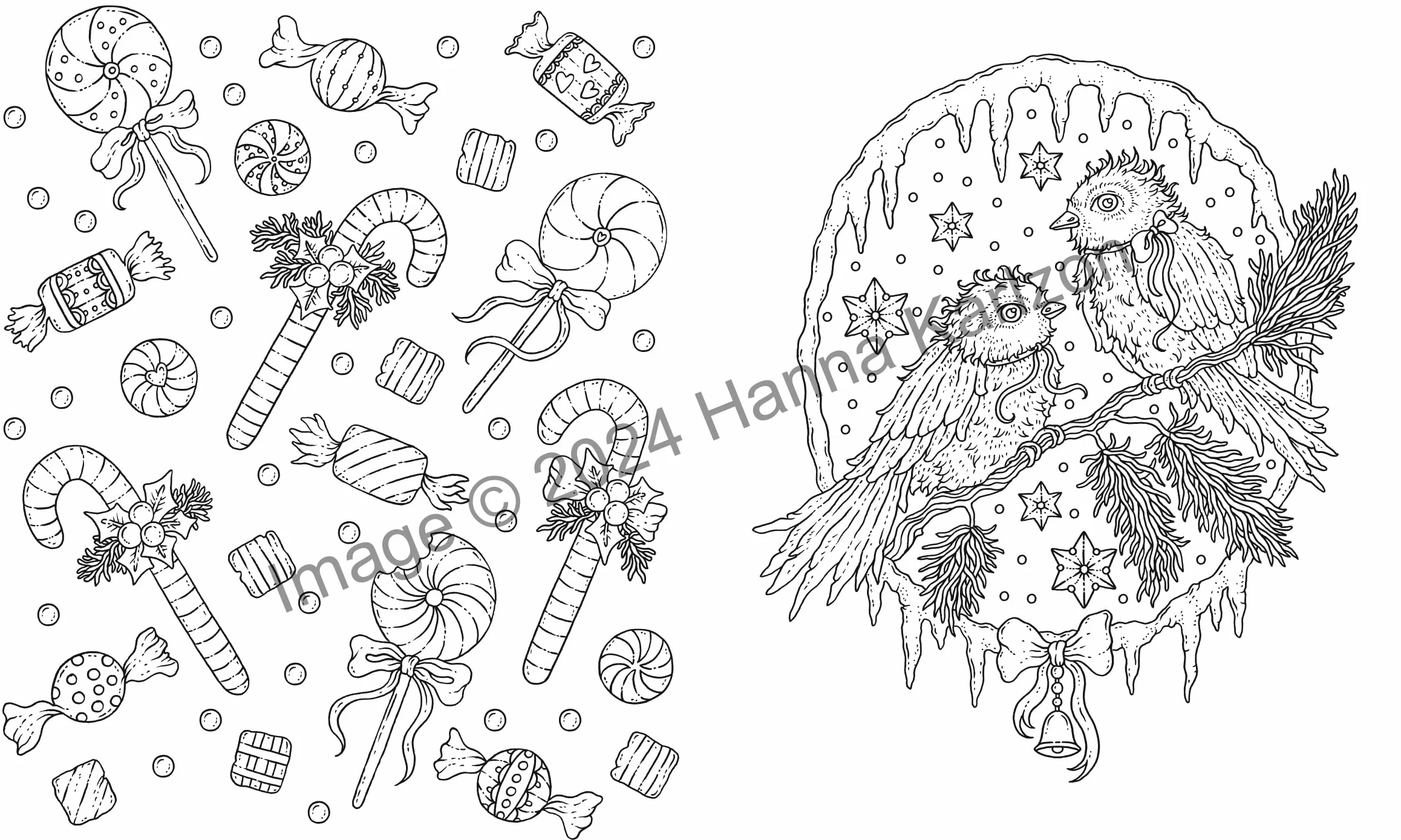 Merry Christmas Coloring Book