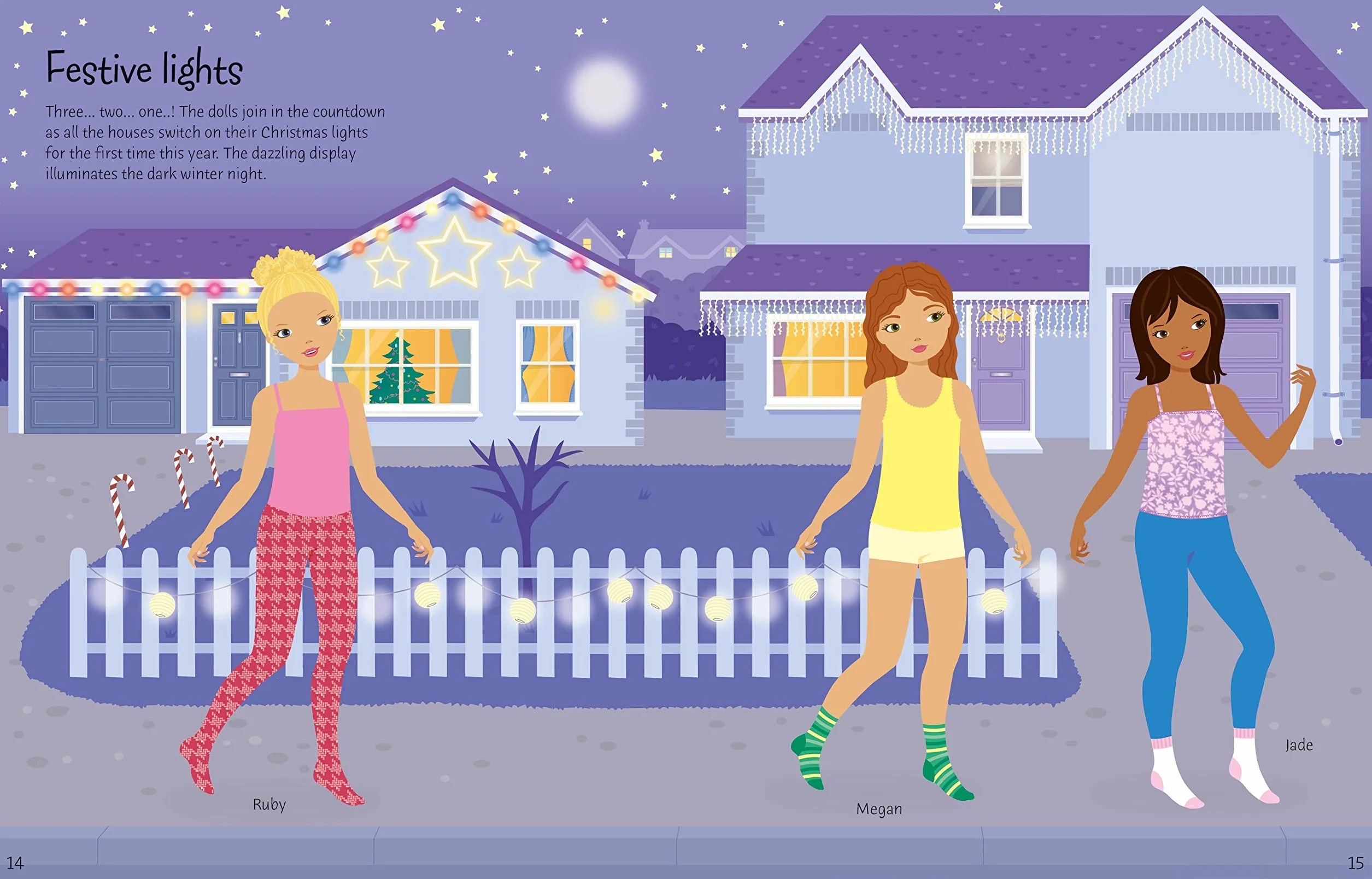Sticker Dolly Dressing Winter Wonderland