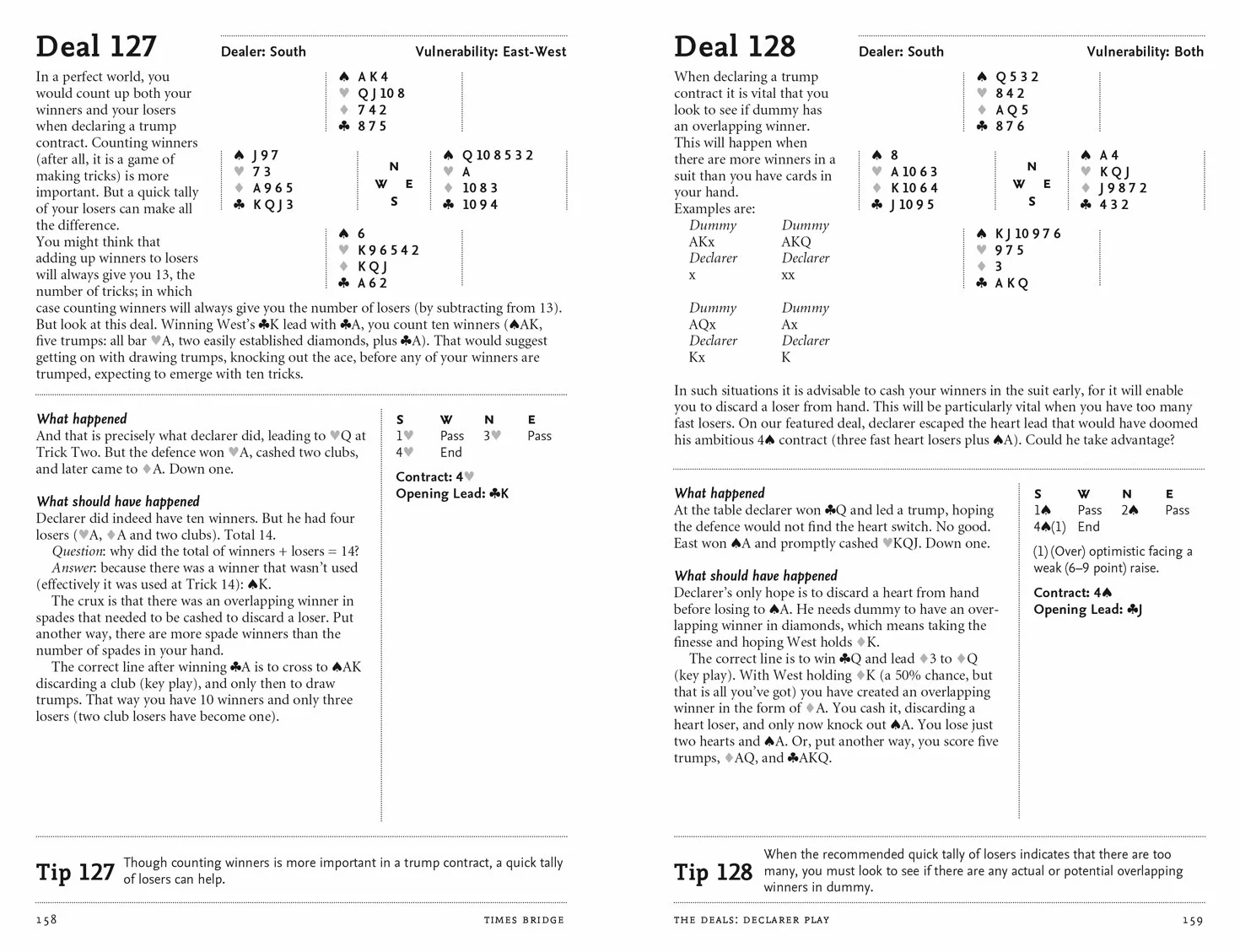 The Times Improve Your Bridge Game: A practical guide on how to improve at bridge