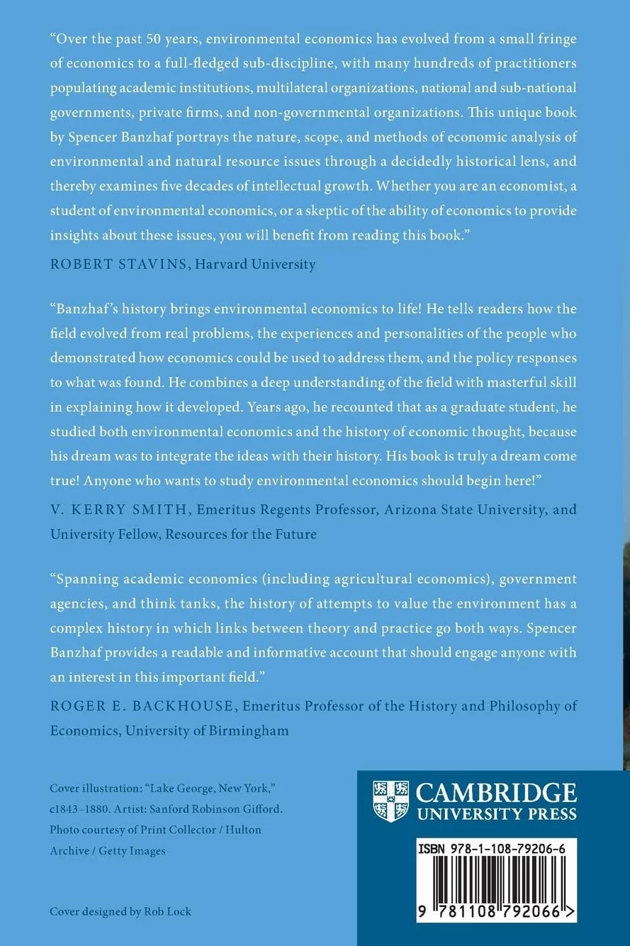 Pricing the Priceless: A History of Environmental Economics