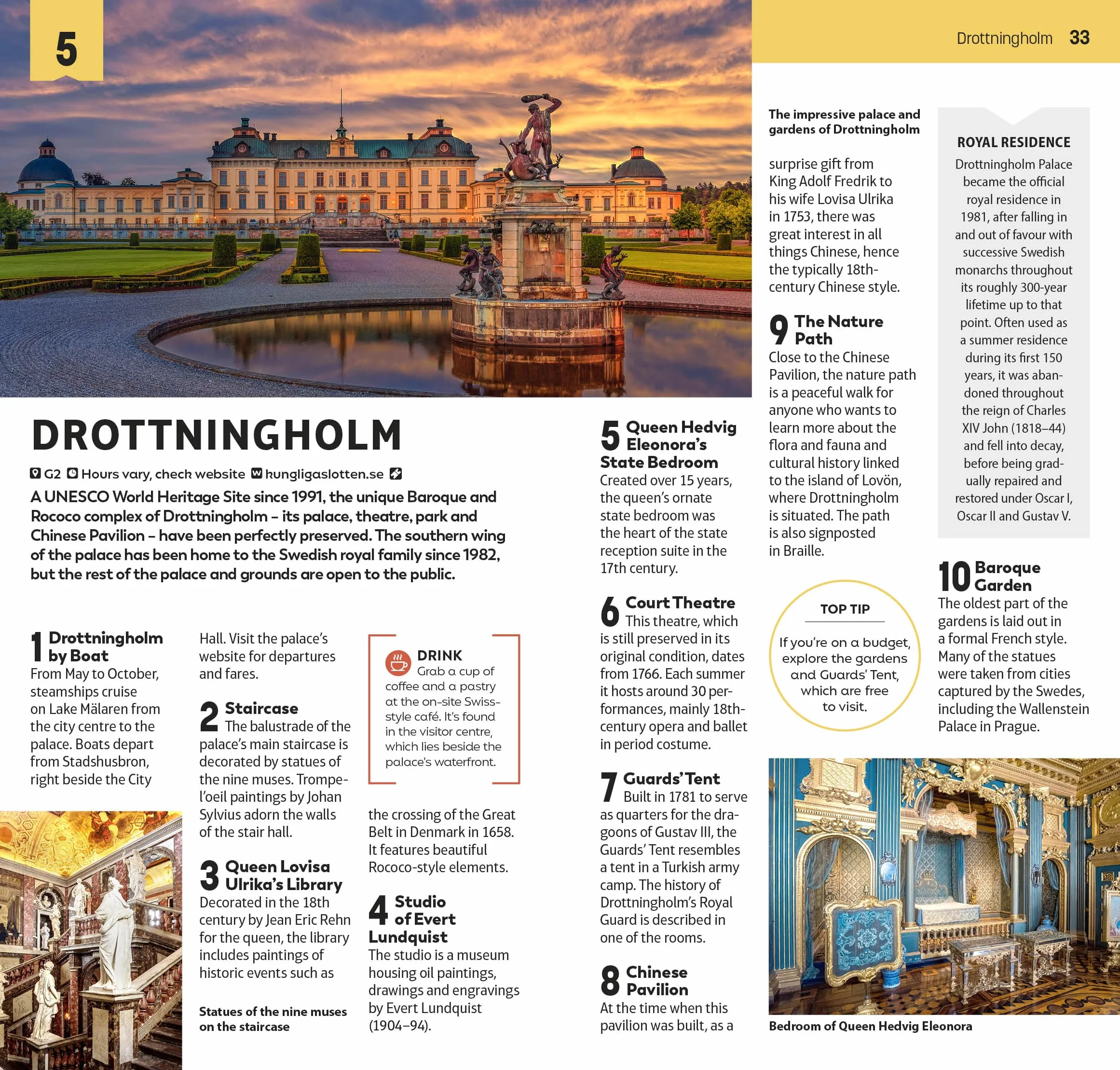DK Top 10 Stockholm: Top 10 lists for your perfect trip, plus an all-weather folded map