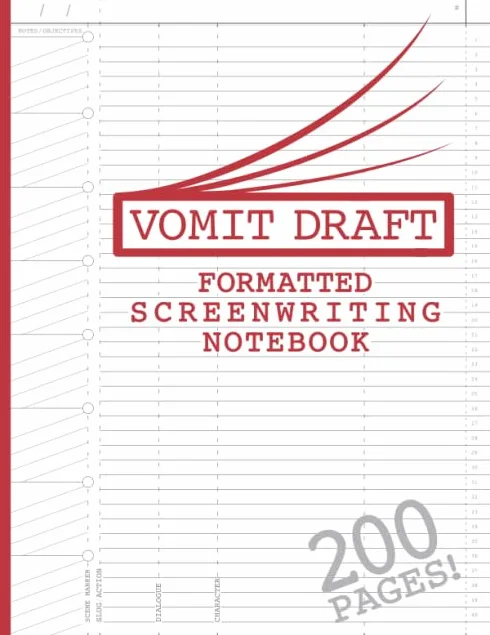 Blank Screenwriting Notebook: Write Your Own Movies - 200 Pages of Pre-Formatted Script Templates - 8.5" x 11" Journal for Ideas + Notes in Sidebars for Writers of TV Shows & Films