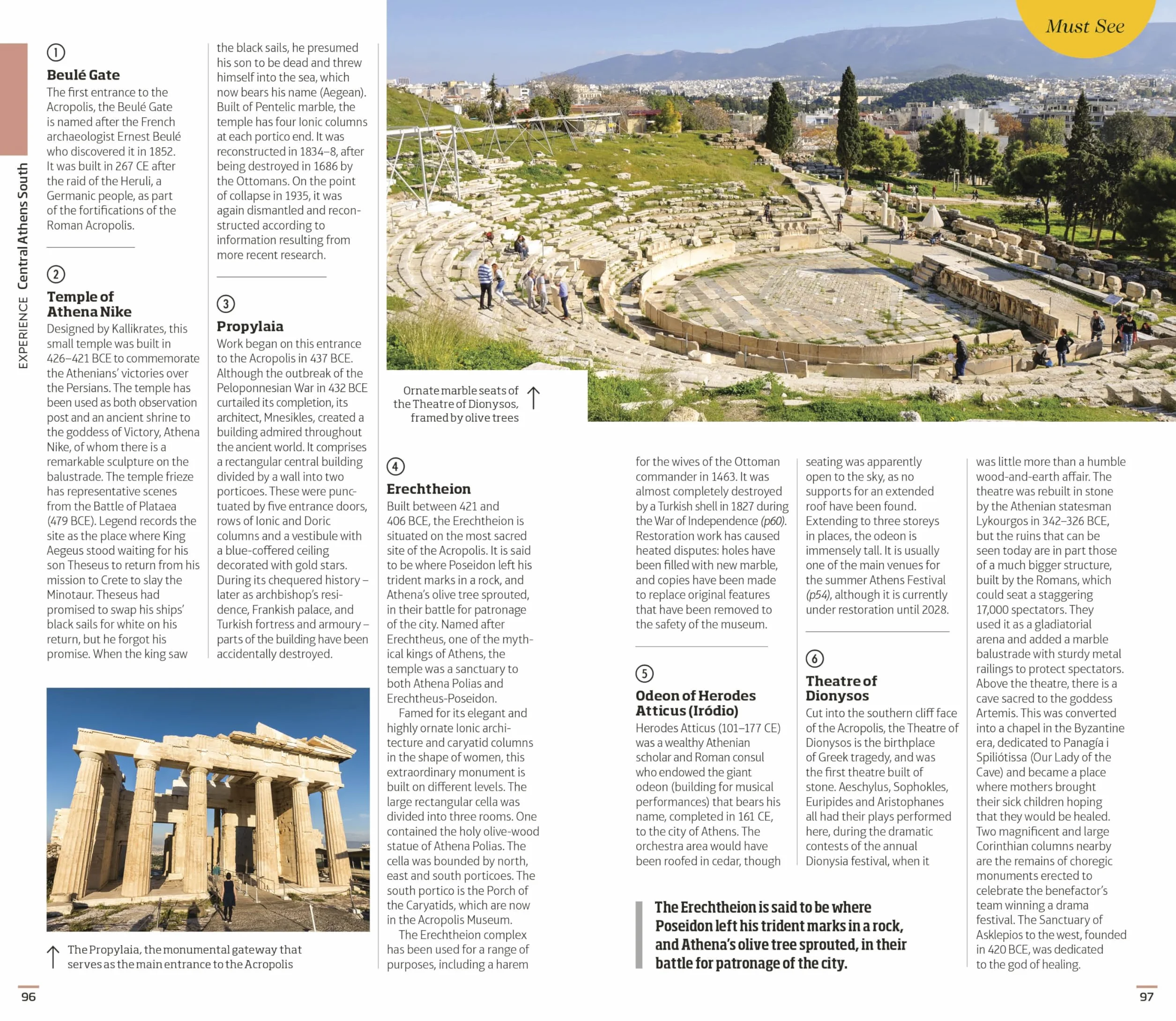 DK Greece, Athens and the Mainland: Must-See Sights. Culture & History. Detailed Maps & Tours. Area-by-Area Guide.