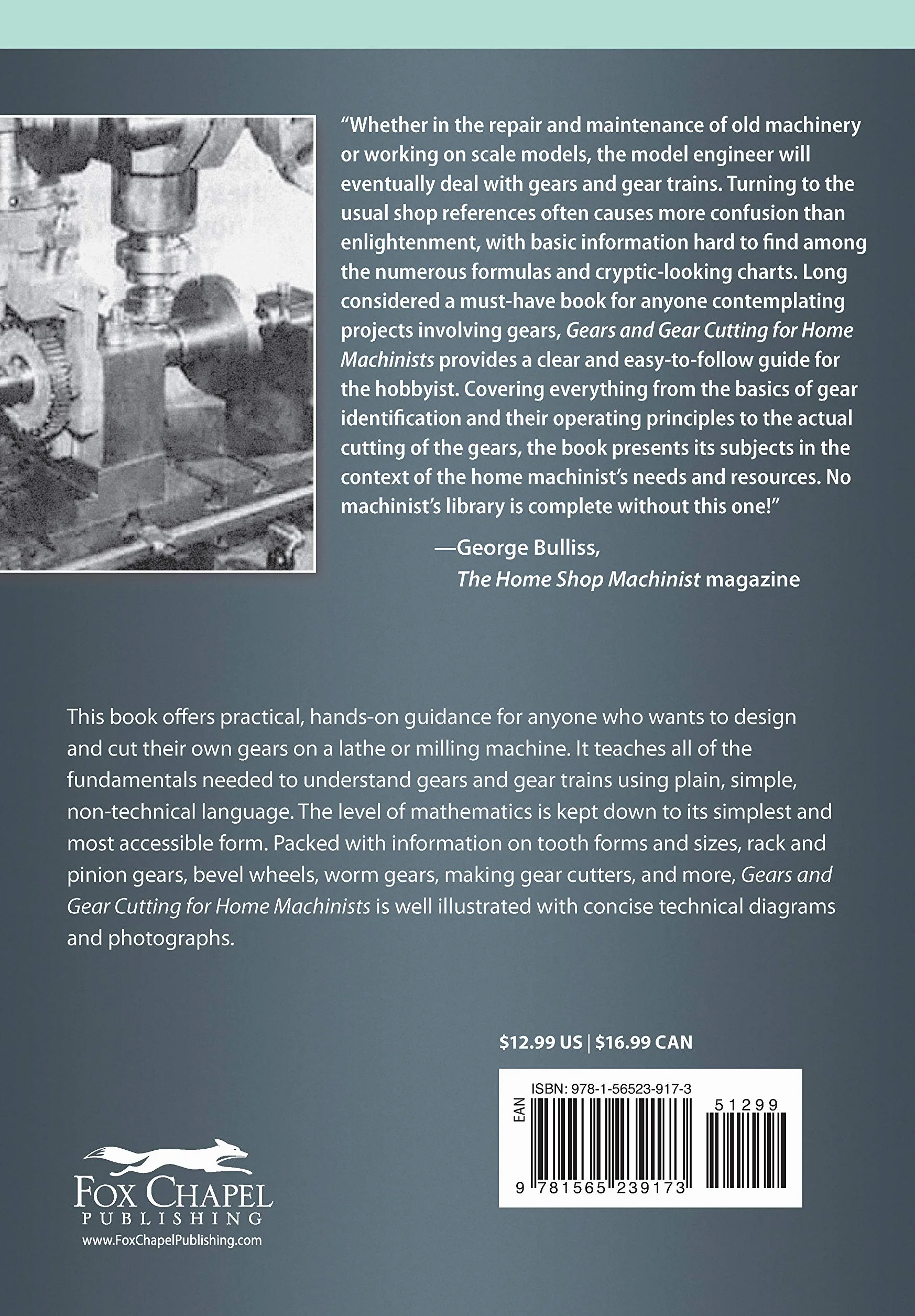 Gears and Gear Cutting for Home Machinists