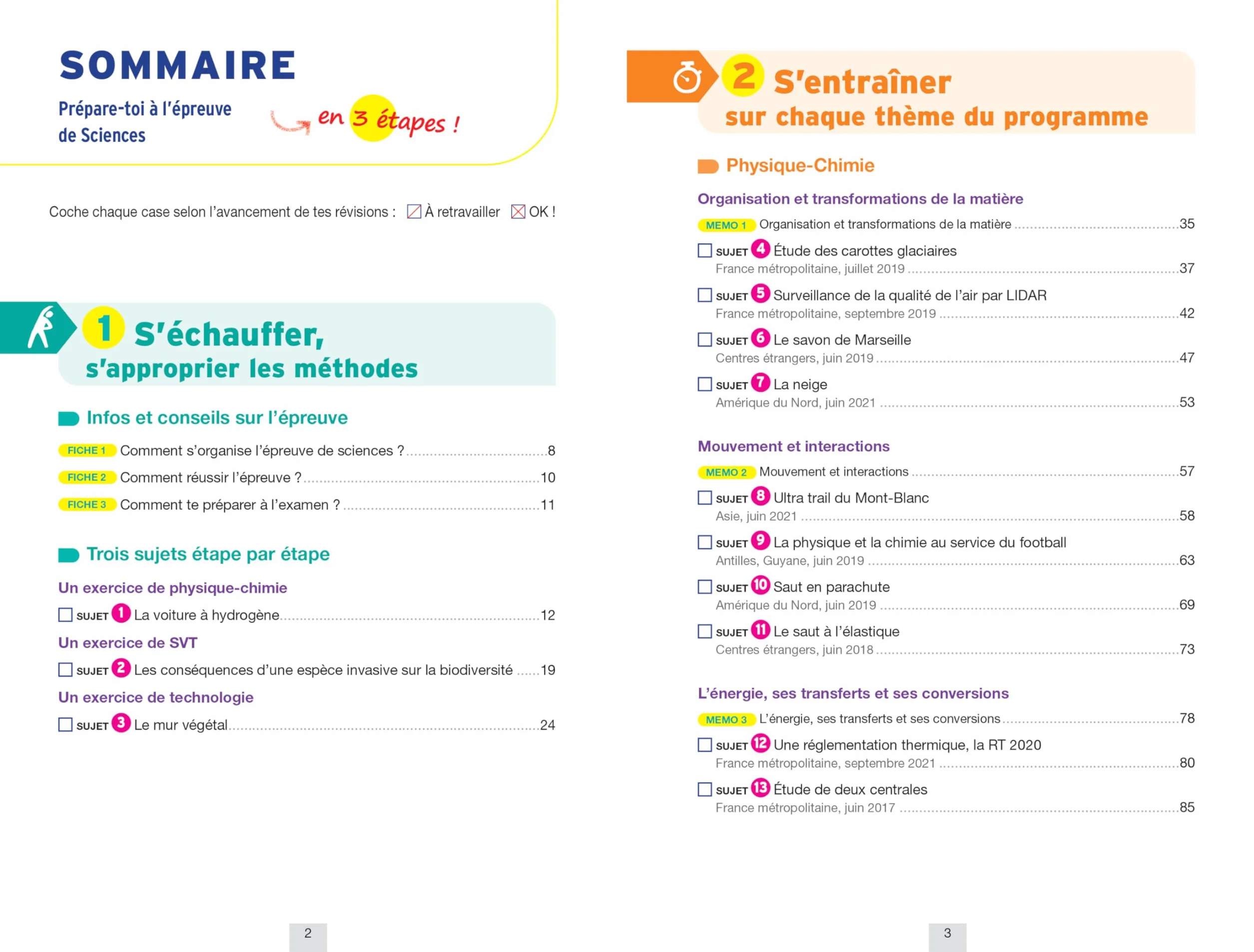 Annales du brevet 2026 - Annabrevet Sciences (Physique-chimie, SVT, Technologie) 3e - Nouveau brevet: sujets corrigés & méthodes pour réussir son brevet