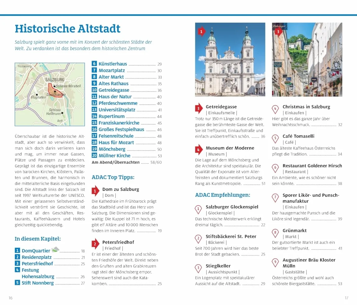 ADAC Reiseführer Salzburg: Der Kompakte mit den ADAC Top Tipps und cleveren Klappenkarten