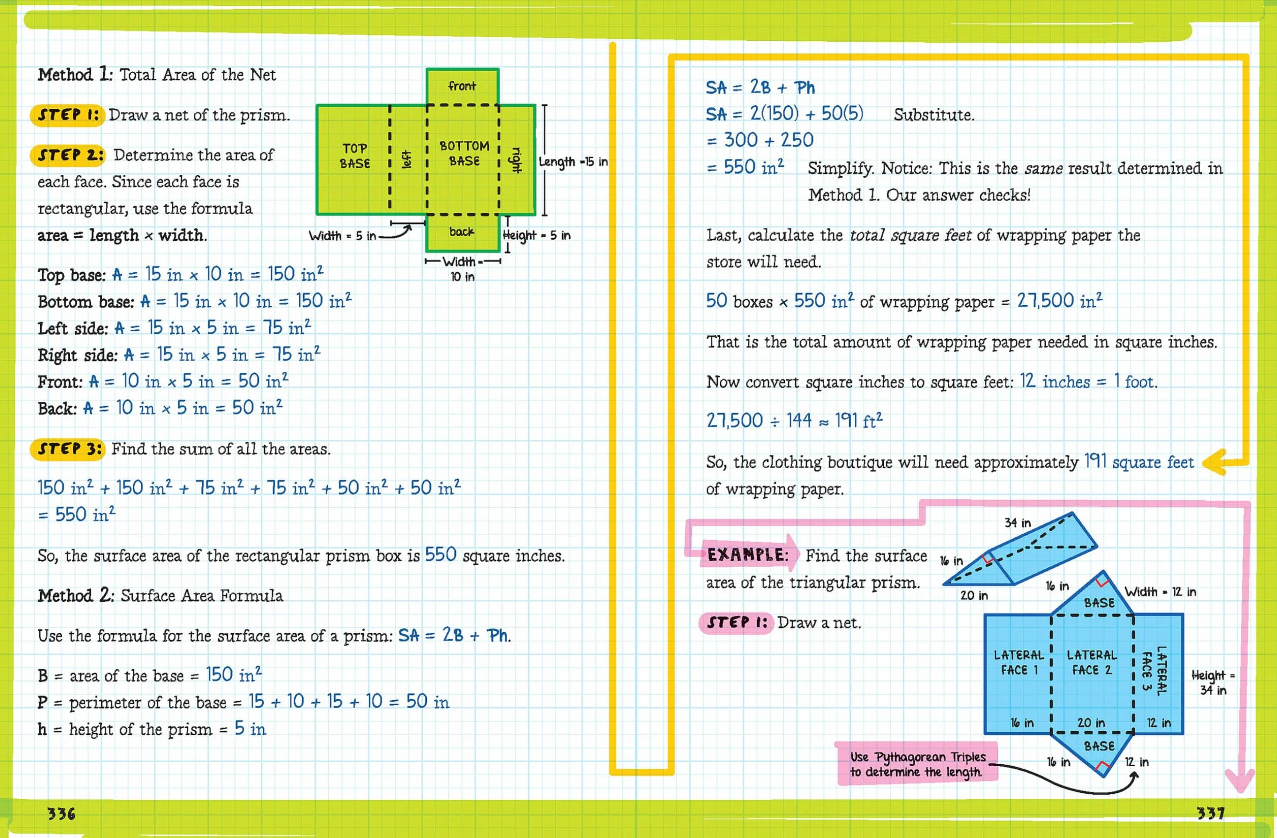 Big Fat High School Geometry Workbook: 400+ Geometry Practice Exercises