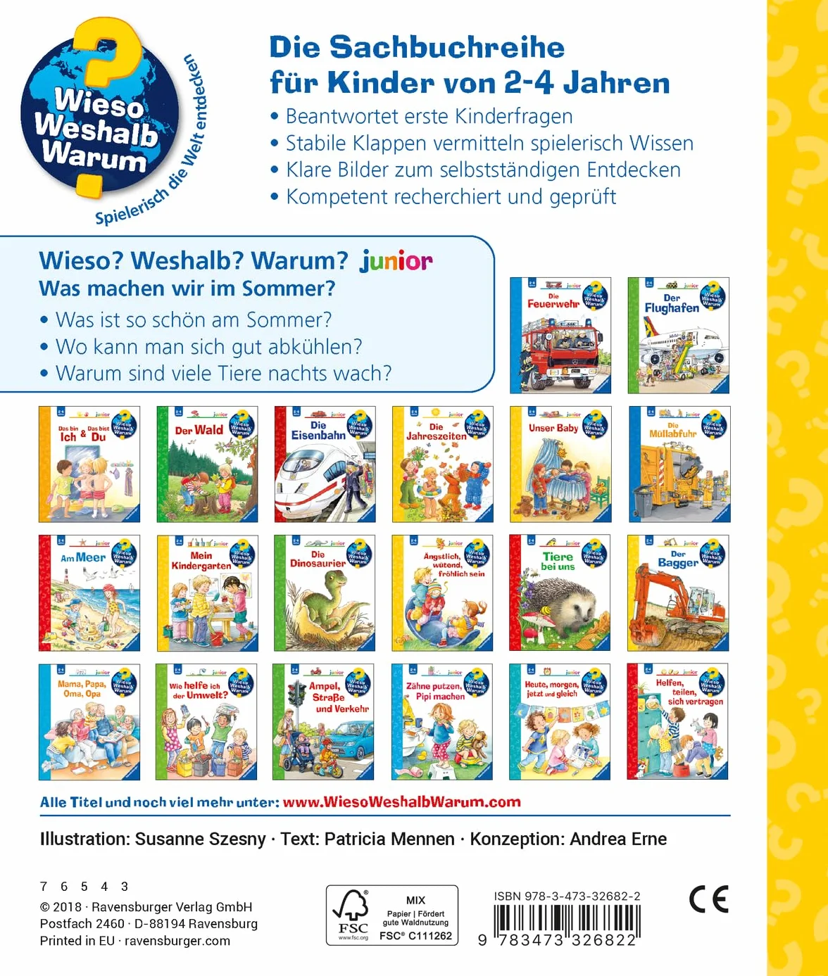 Wieso? Weshalb? Warum? junior, Band 60: Was machen wir im Sommer?