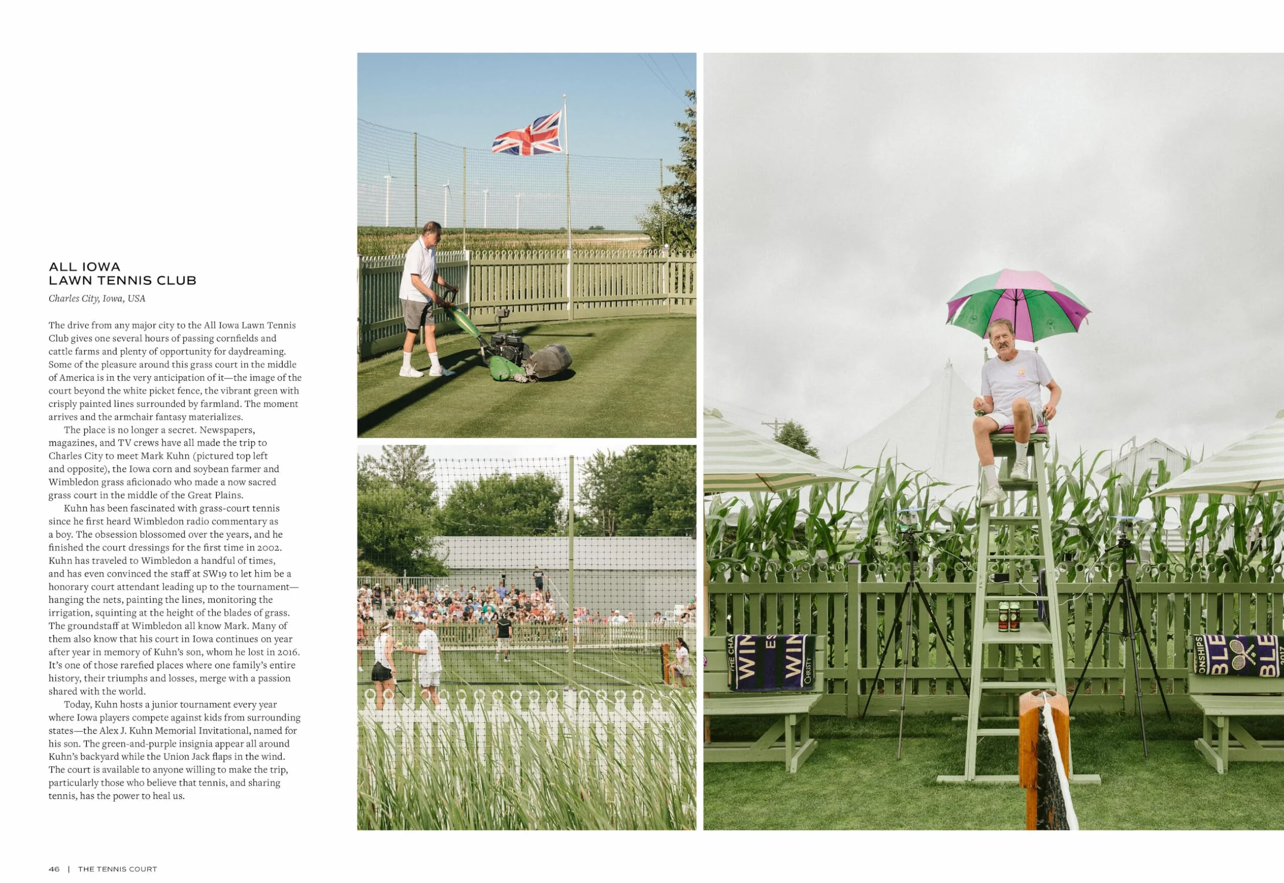 The Tennis Court: A Journey to Discover the World's Greatest Tennis Courts