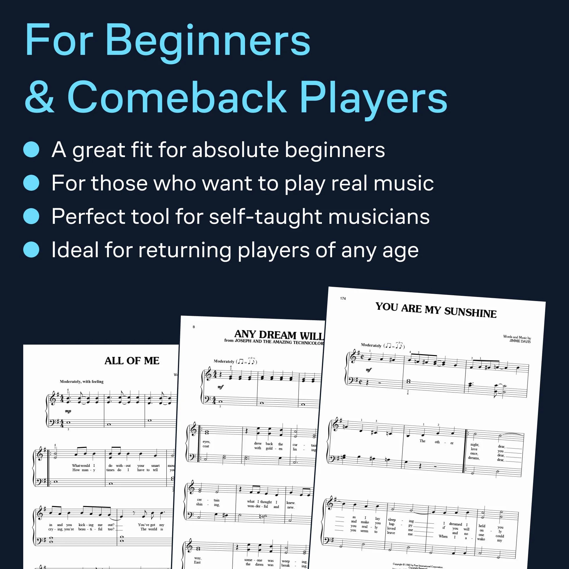 More Simple Songs - The Easiest Easy Piano Songs