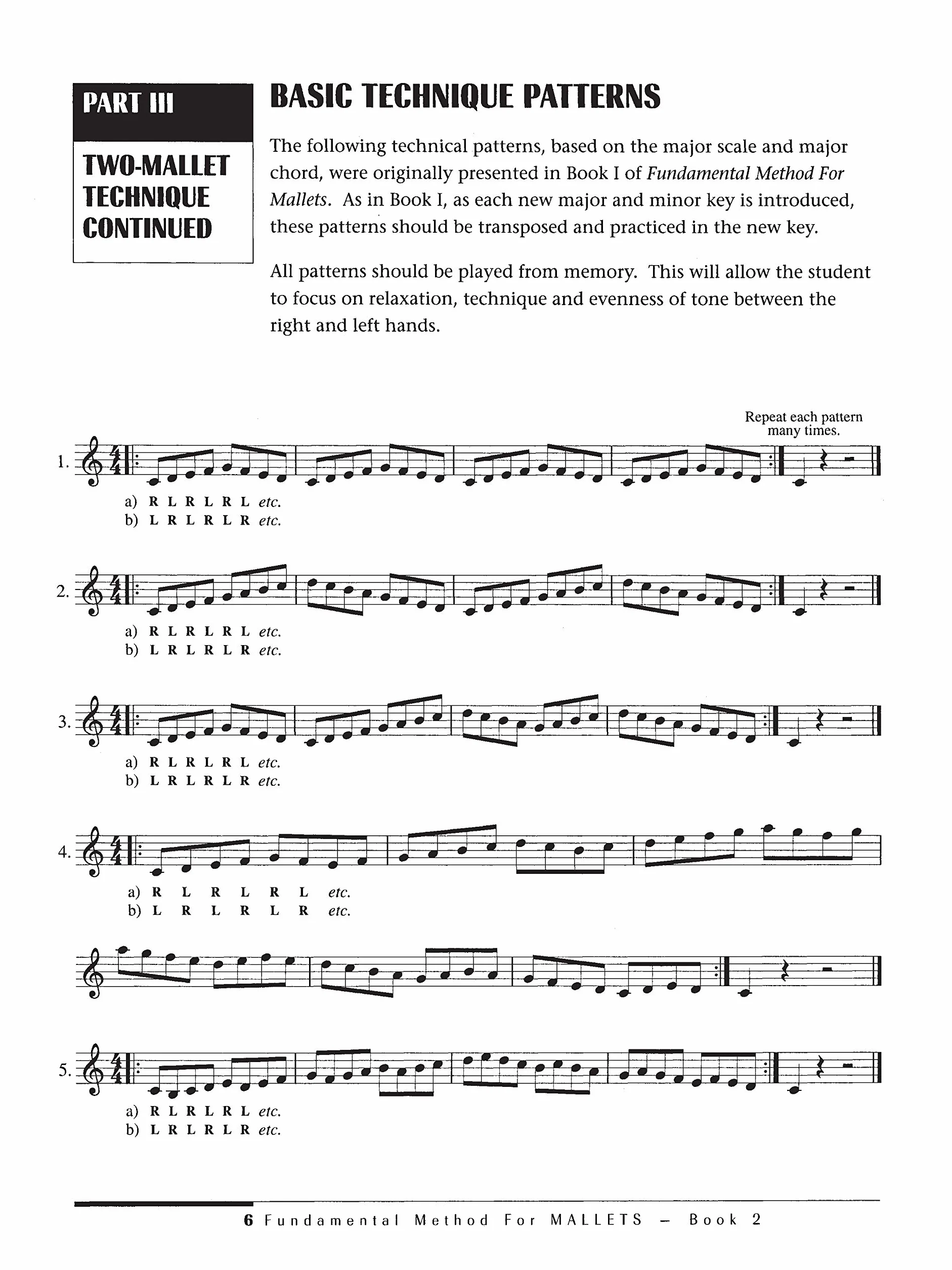 Fundamental Method for Mallets, Bk 2