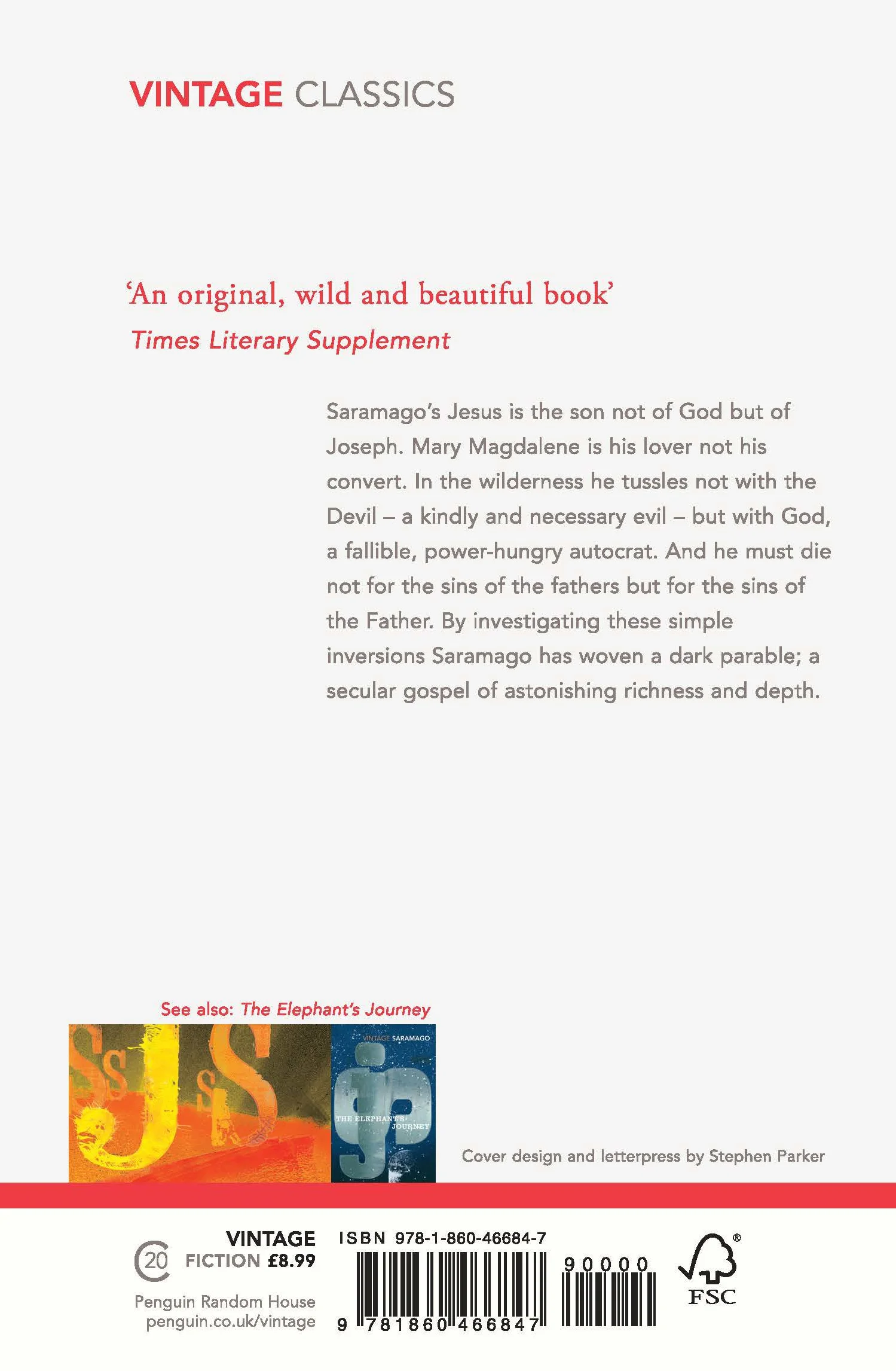 The Gospel According to Jesus Christ: JosÚ Saramago