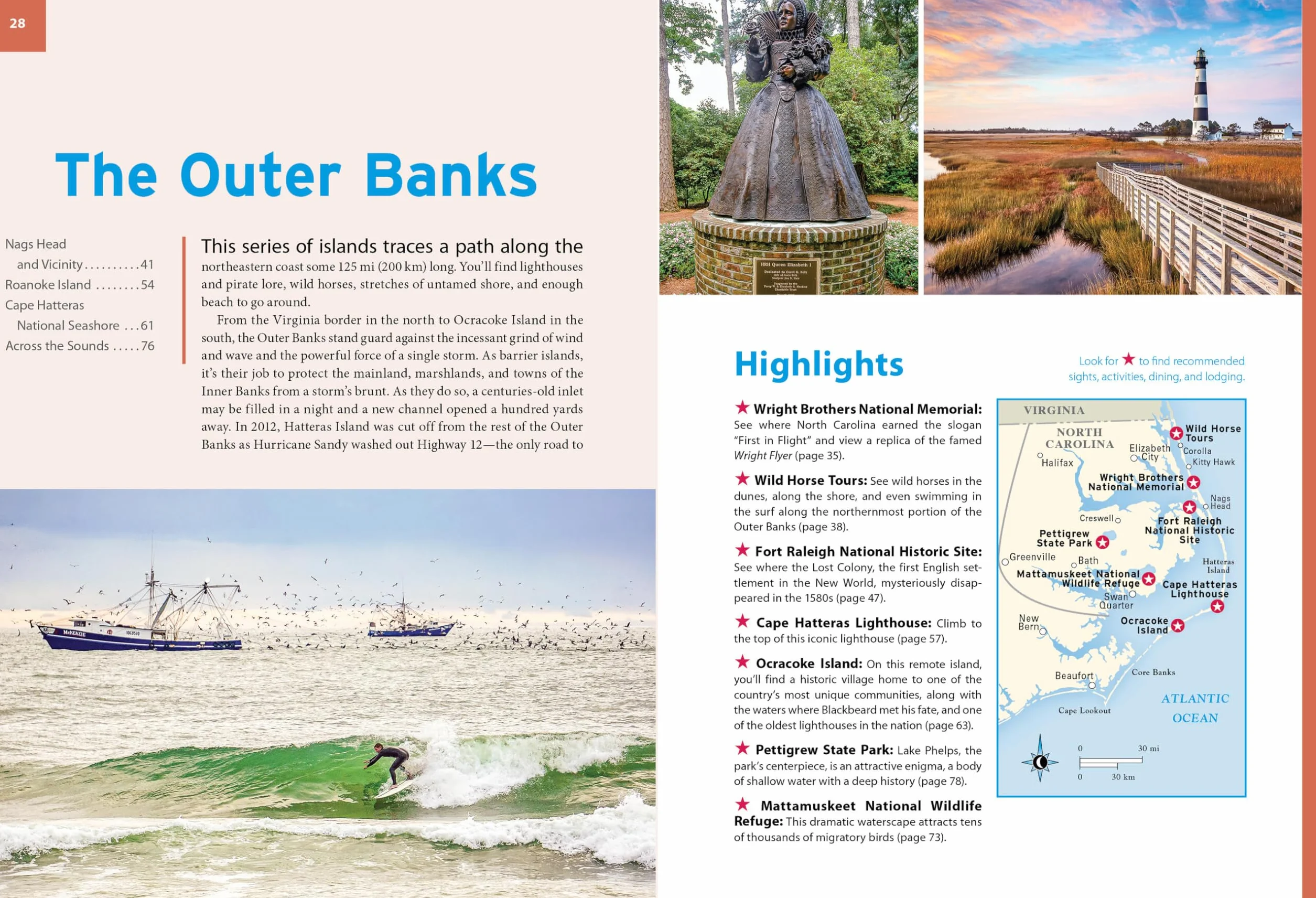 Moon North Carolina Coast: With the Outer Banks: Best Beaches, Kayaking & Sailing, Weekend Getaways