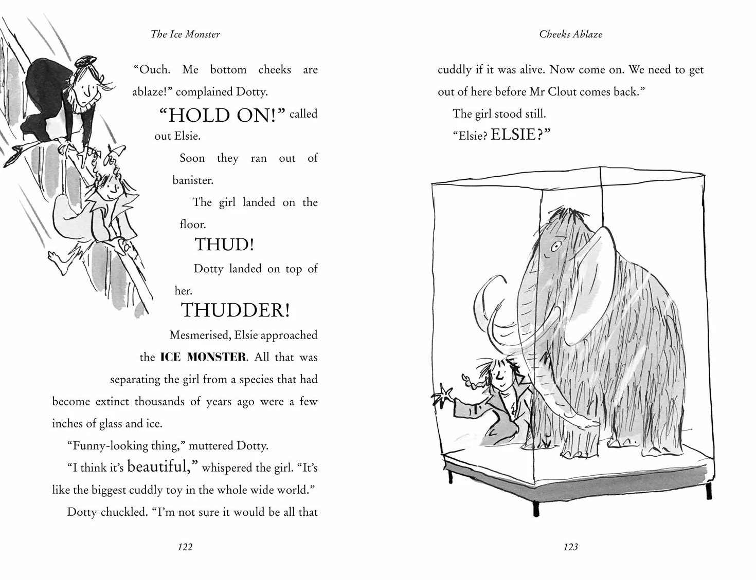 The Ice Monster: A book by David Walliams