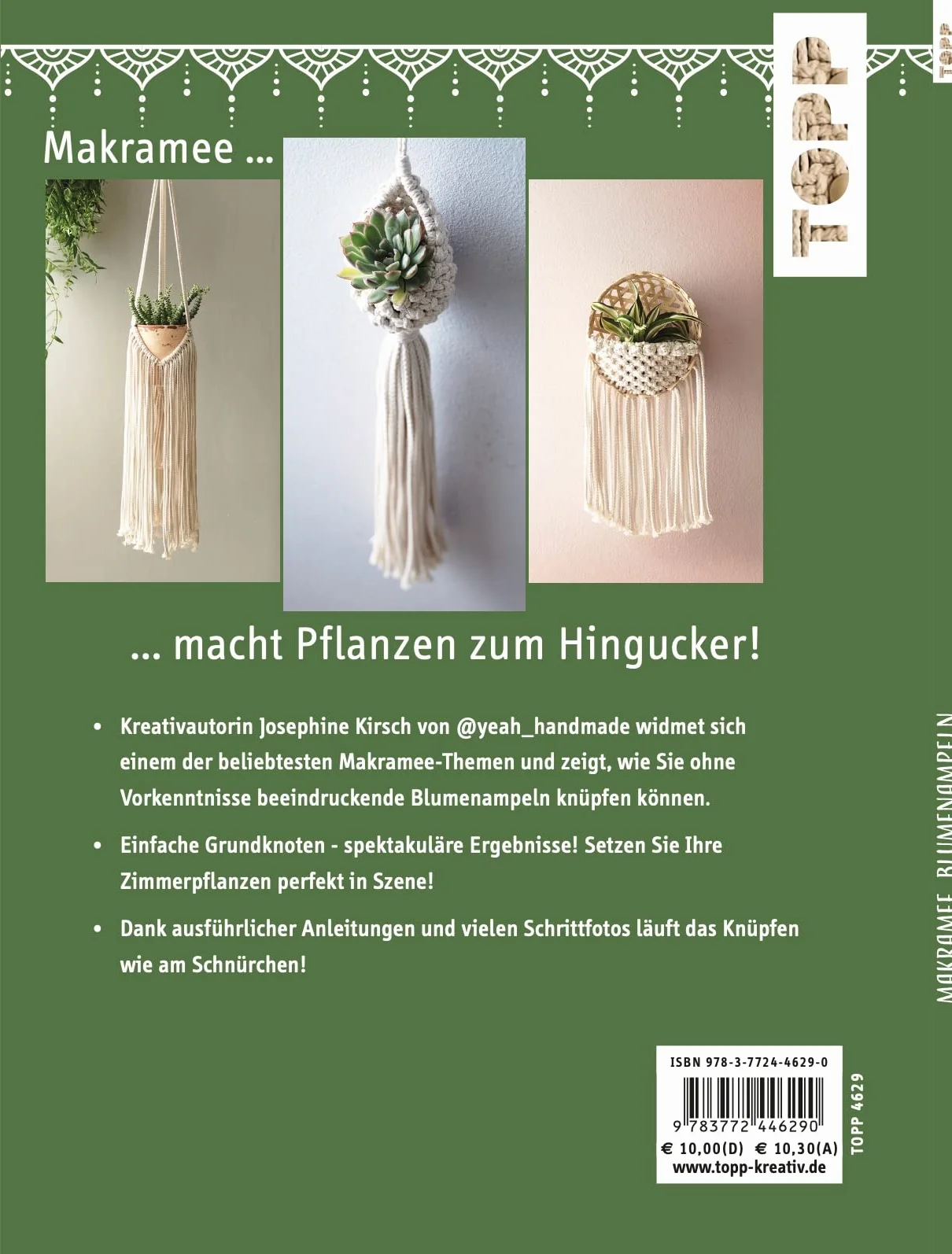 Makramee Blumenampeln kreativ.kompakt Einfache Knüpfprojekte