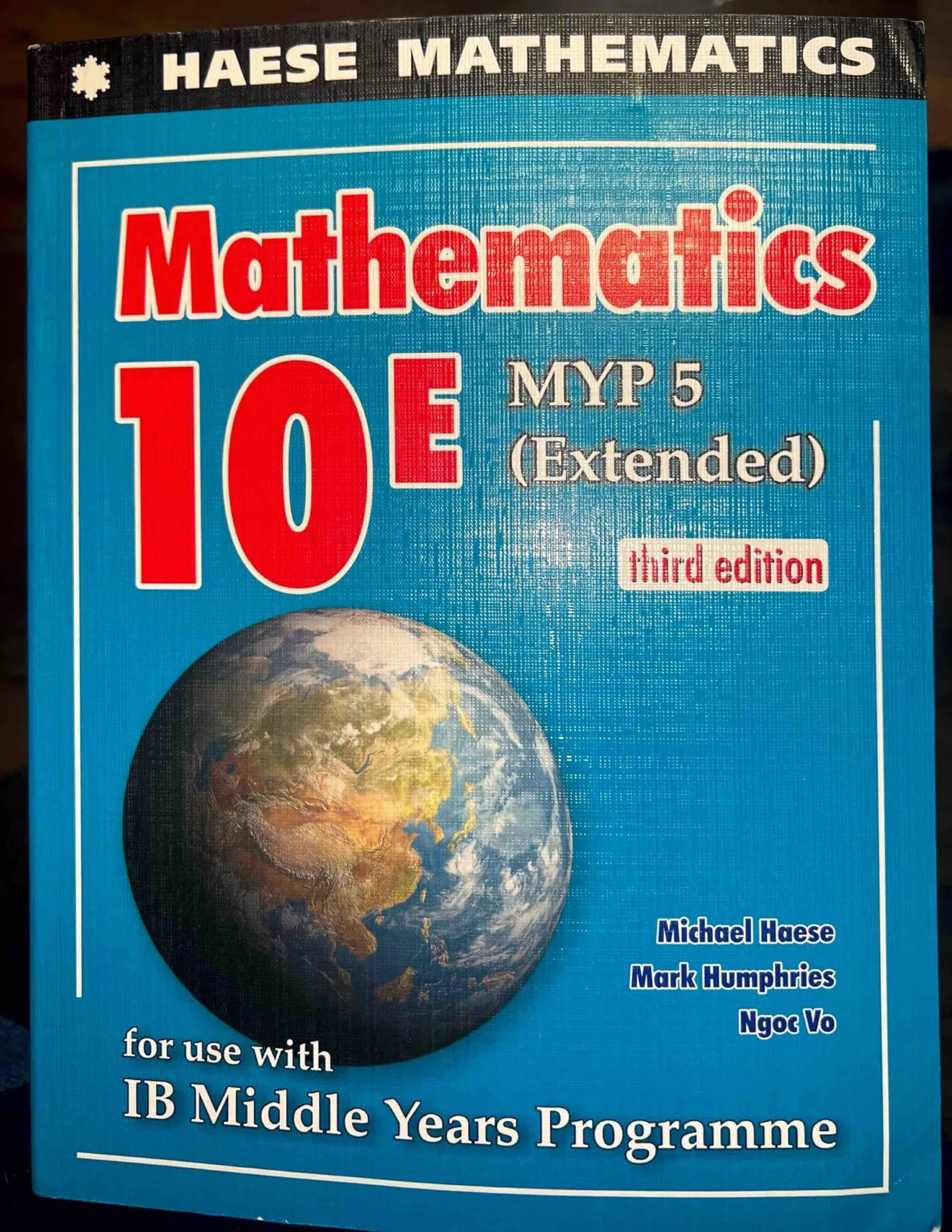 Mathematics 10 Extended (MYP 5 E)