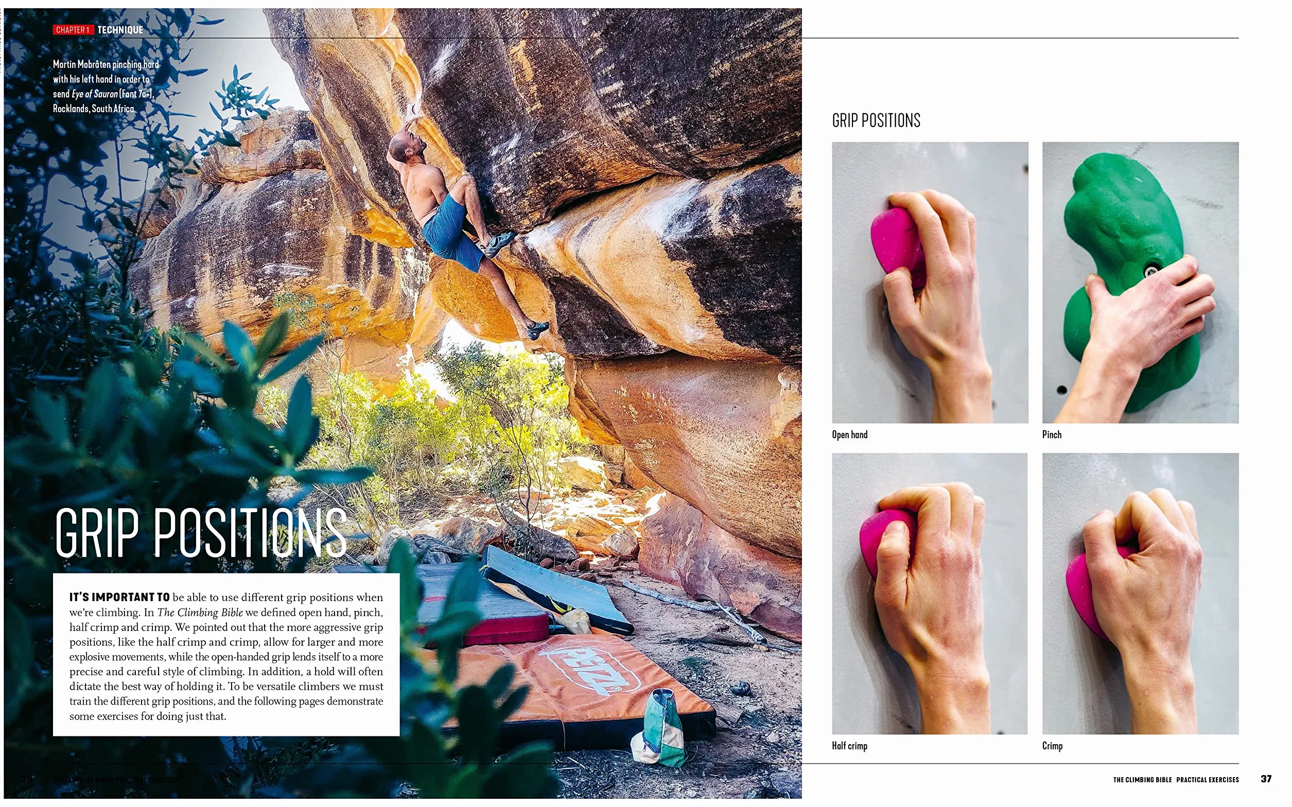 The Climbing Bible: Practical Exercises: Technique and Strength Training for Climbing: 2