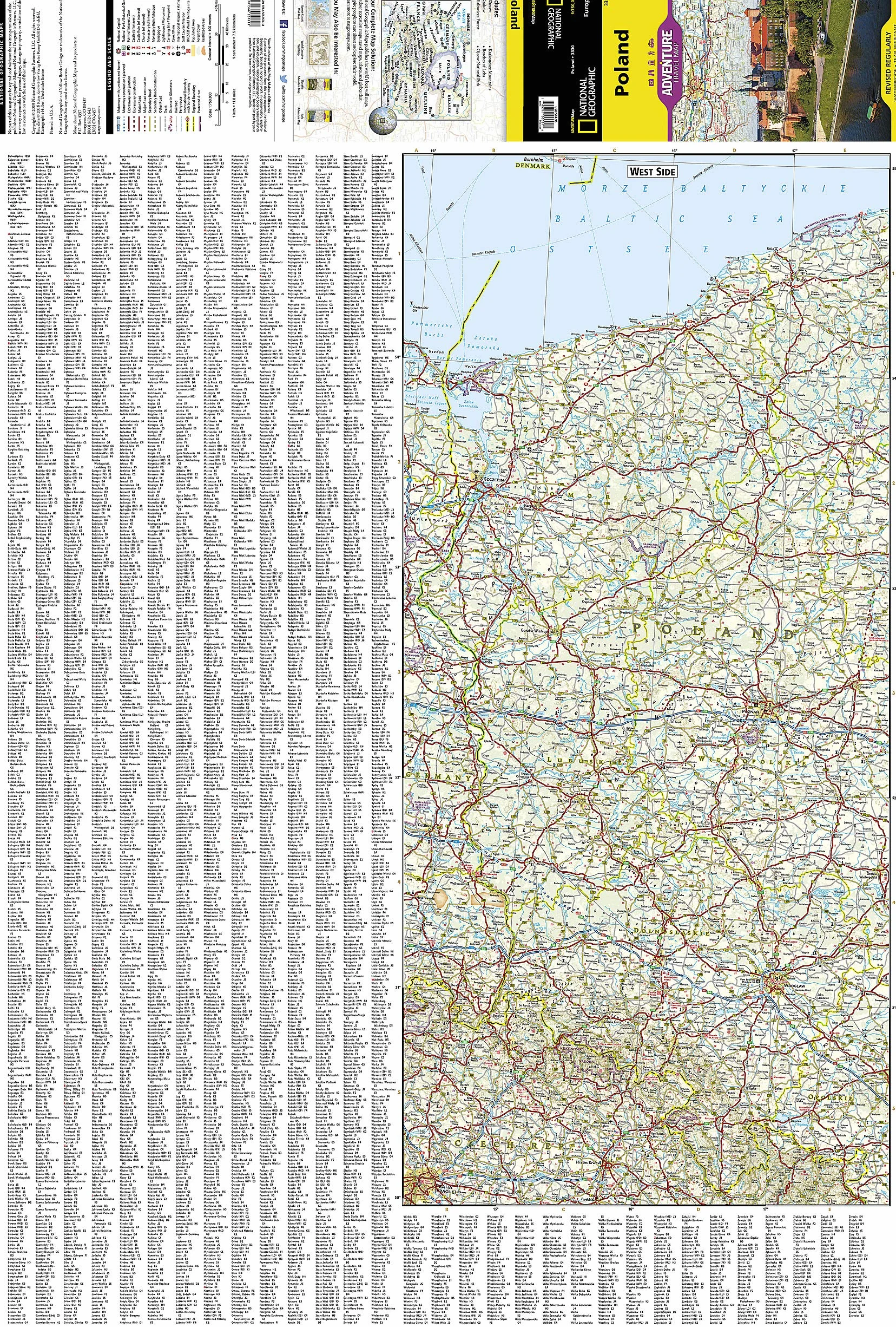Poland Adventure Maps: 3330