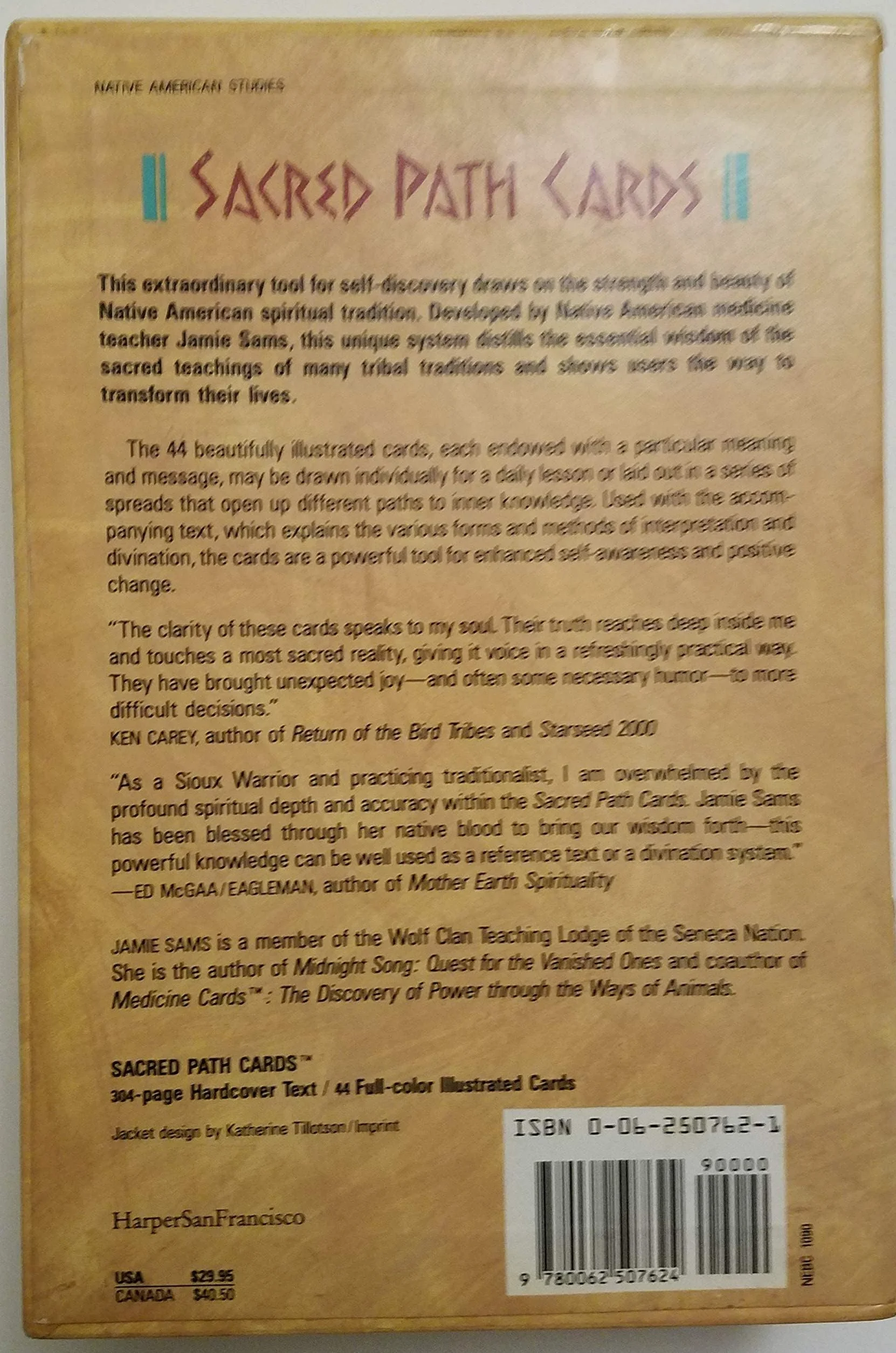 Sacred Path Cards: The Discovery of Self Through Native Teachings