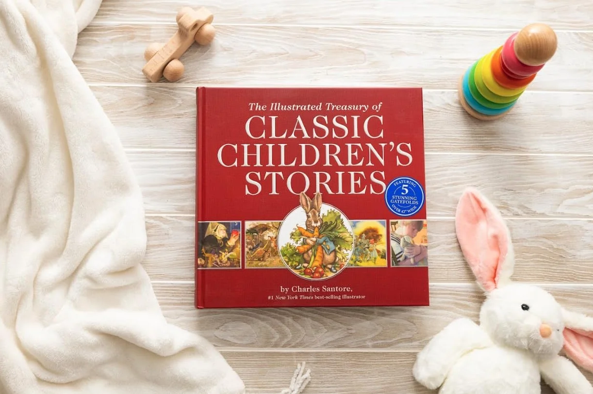 The Illustrated Treasury of Classic Children's Stories: Featuring 14 Classic Children's Books Illustrated by Charles Santore, Acclaimed Illustrator