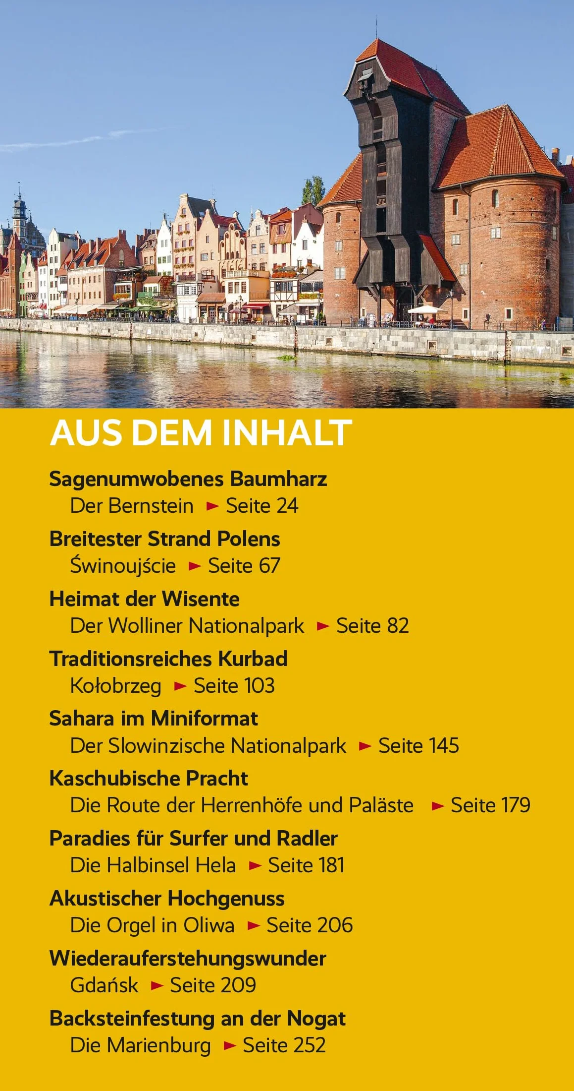 TRESCHER Reiseführer Polnische Ostseeküste: Mit Stettin, Danzig, Kaschubien und Marienburg