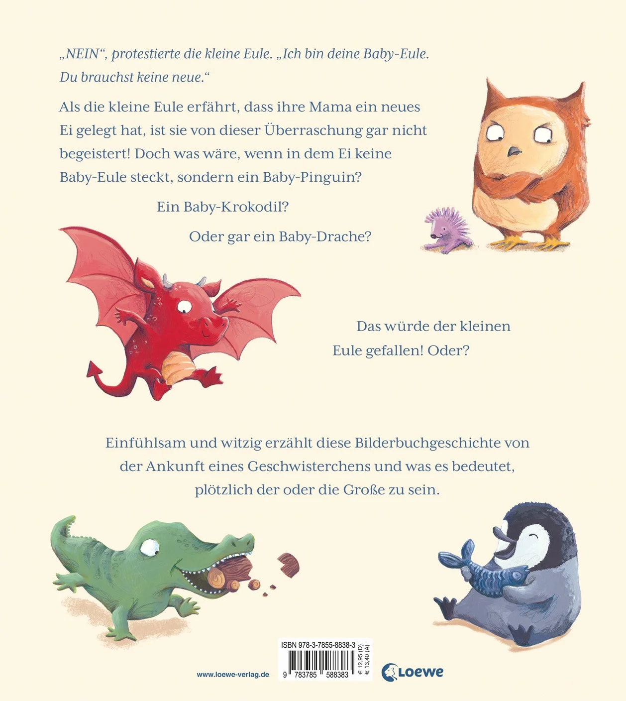 Ein Geschwisterchen für die kleine Eule: Liebevolles Bilderbuch über Familienzuwachs für Kinder ab 3 Jahren - Zum gemeinsamen Vorlesen und Kuscheln für Groß und Klein
