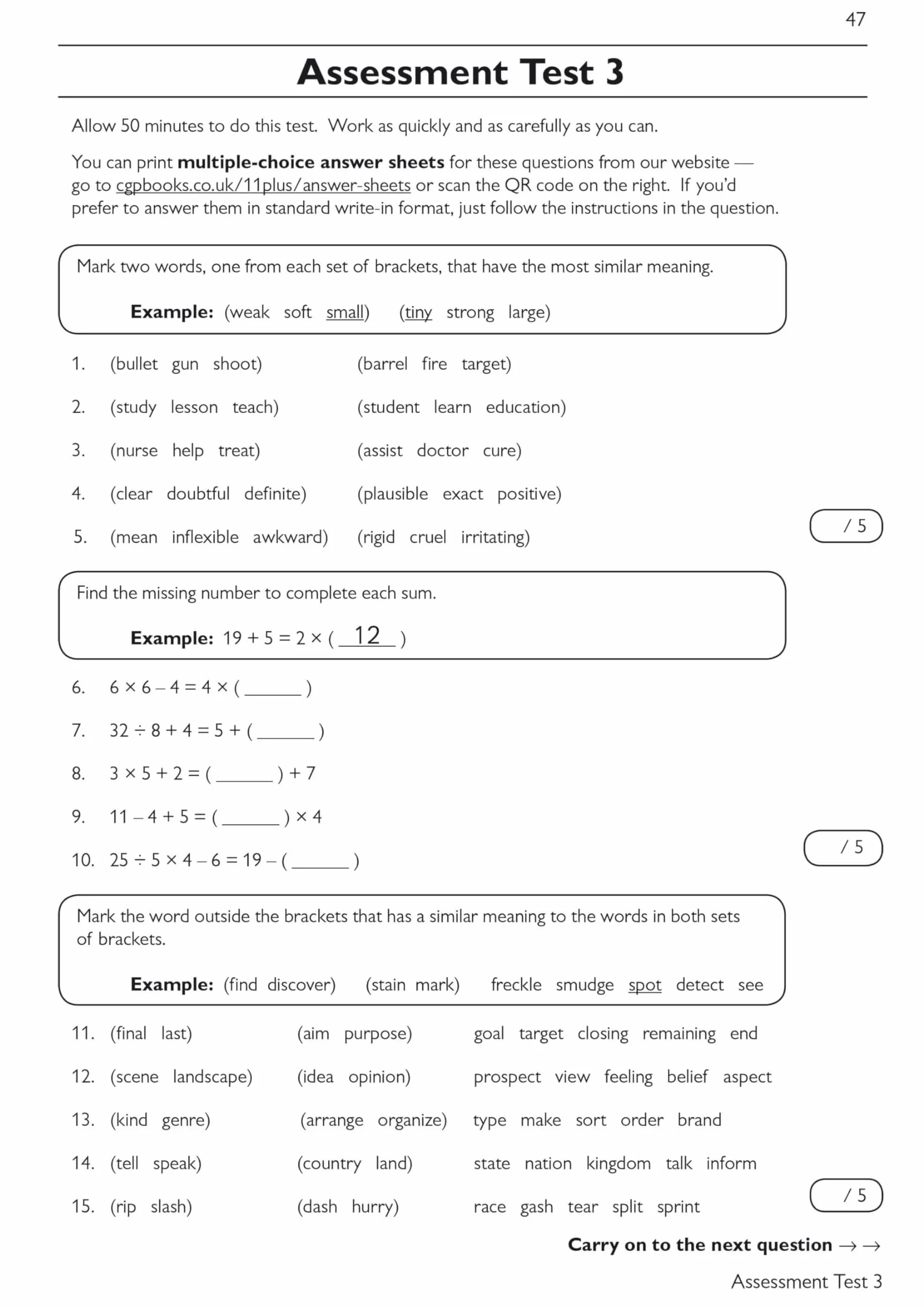 11+ GL Verbal Reasoning Practice Book & Assessment Tests - Ages 10-11 (with Online Edition)