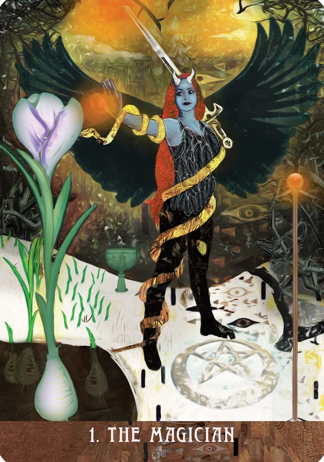 The Enchanted Förhäxa Tarot: A 78-Card Deck & Guidebook of Fairies, Mermaids & Magic