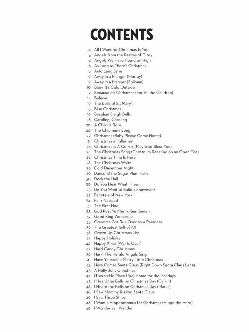 101 Christmas Songs: For Trombone