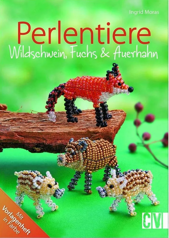 Perlentiere: Wildschwein, Fuchs & Auerhahn