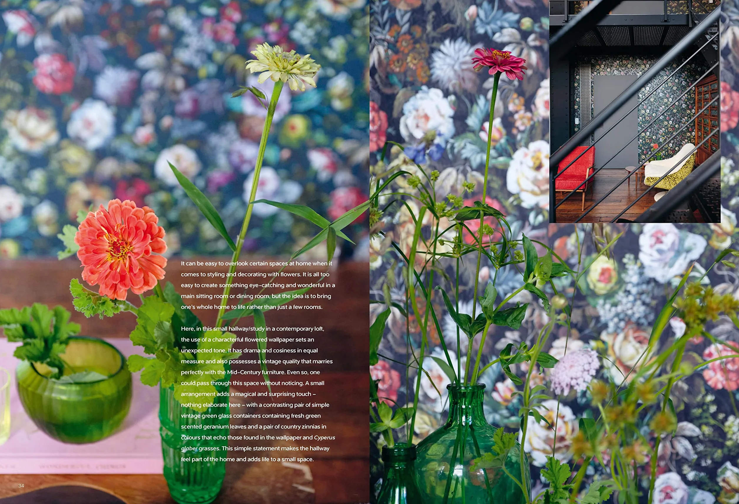Moody Blooms Designing With Nature /anglais