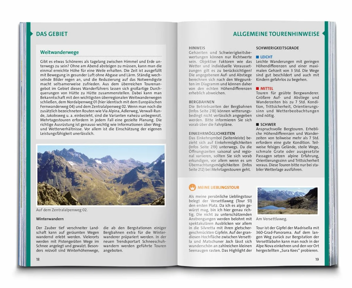 KOMPASS Wanderführer Montafon, Arlberg, Silvretta, 60 Touren mit Extra-Tourenkarte: GPS-Daten zum Download: 5604