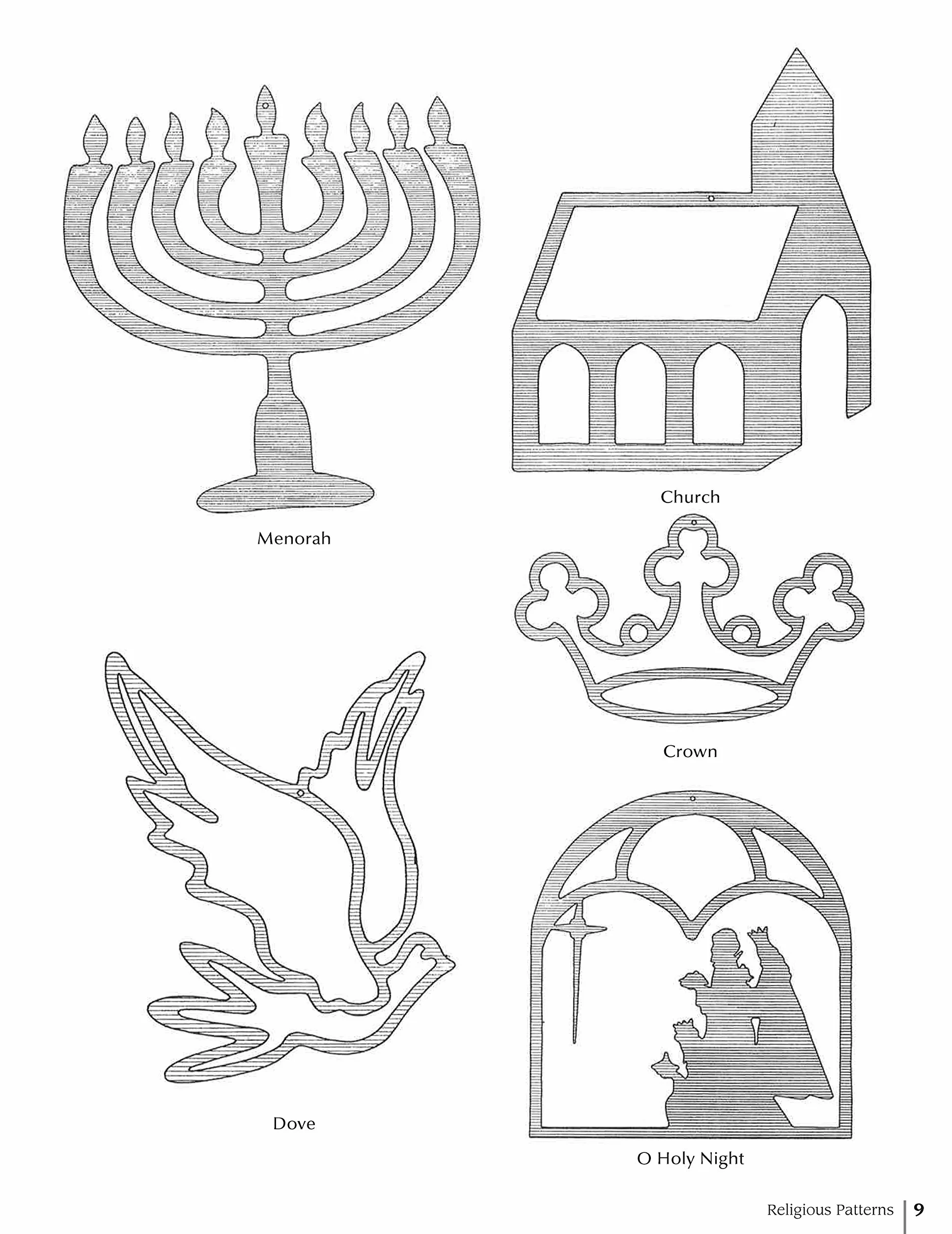 Scroll Saw Christmas Ornaments: More Than 200 Patterns
