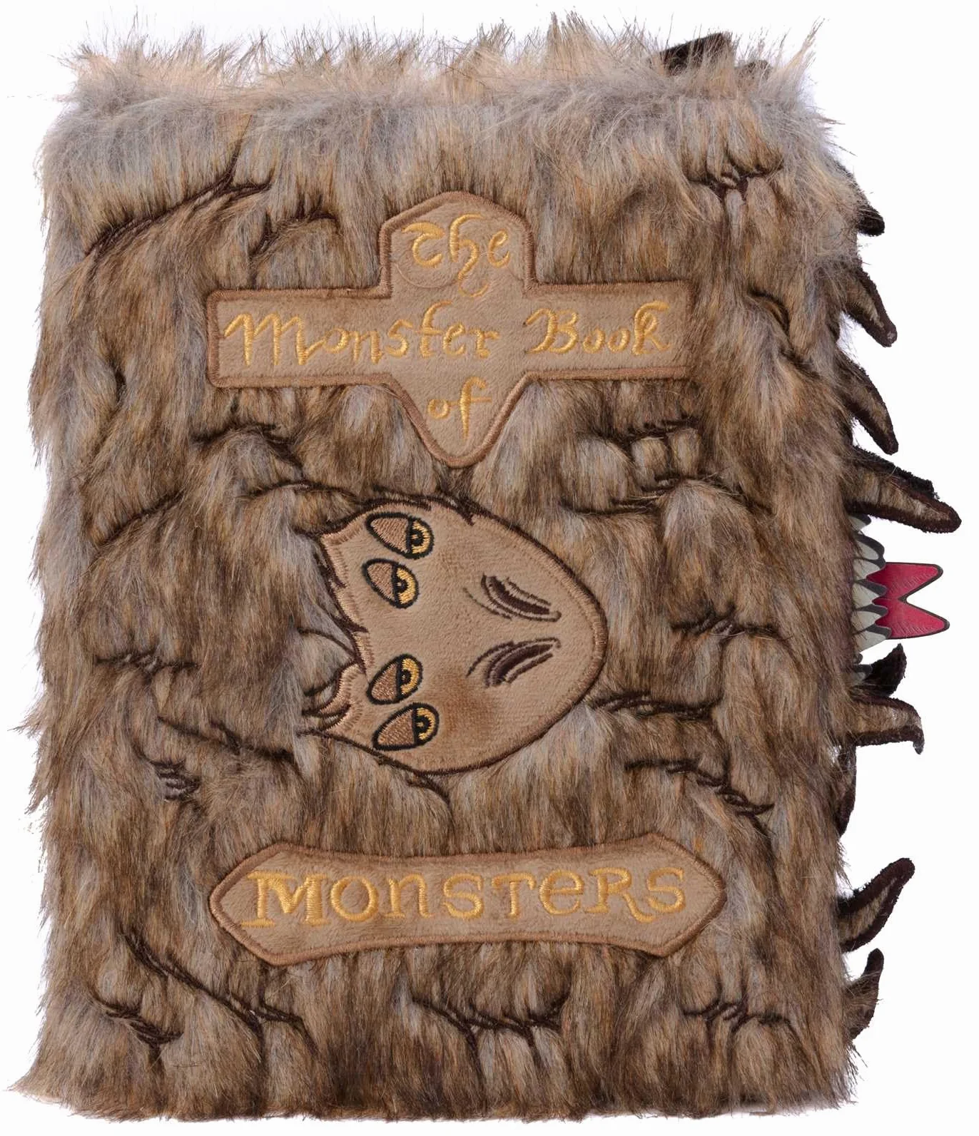 Harry Potter: Monster Book of Monsters Plush Journal