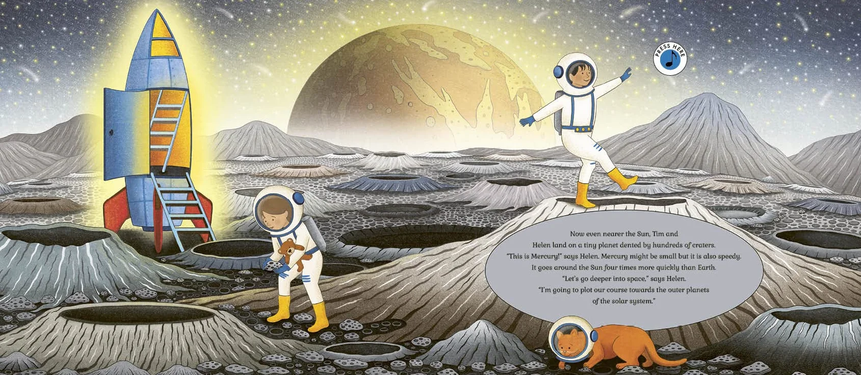The Story Orchestra: The Planets: Press the Note to Hear Holst's Music: 8