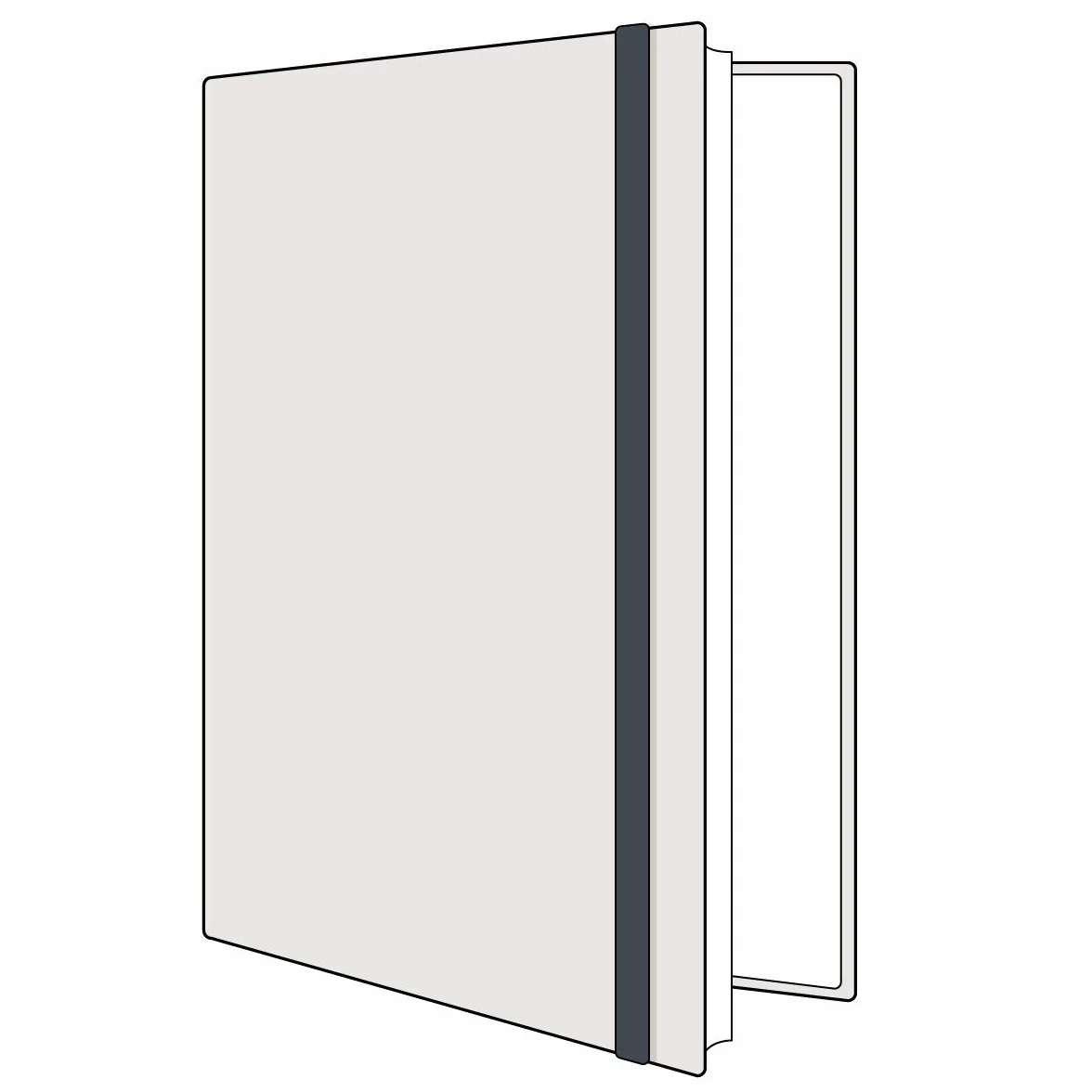 Hardcover Notizbuch Urban Glam Ultra Liniert