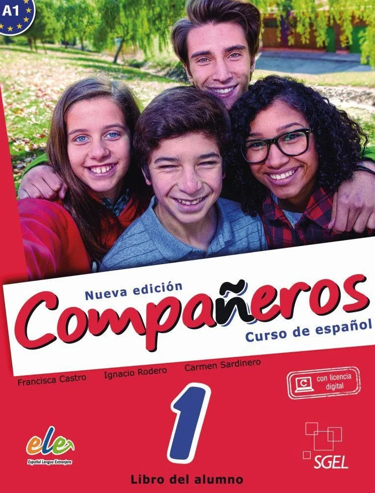 Compañeros Nuevo 1. Kursbuch: Curso de español / Kursbuch - Libro del alumno (con licencia digital)