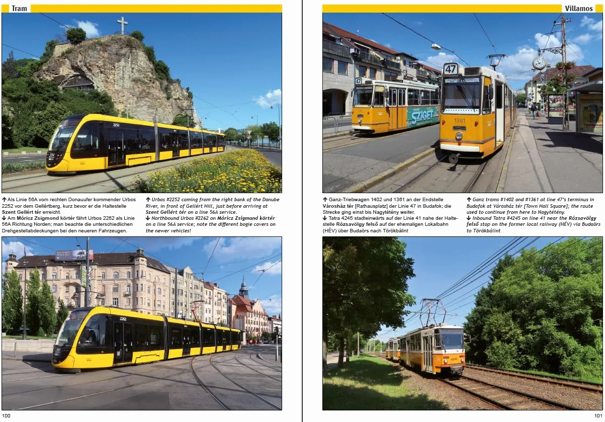 U-Bahn, S-Bahn & Tram in Budapest: Städtischer Schienennahverkehr in der ungarischen Hauptstadt